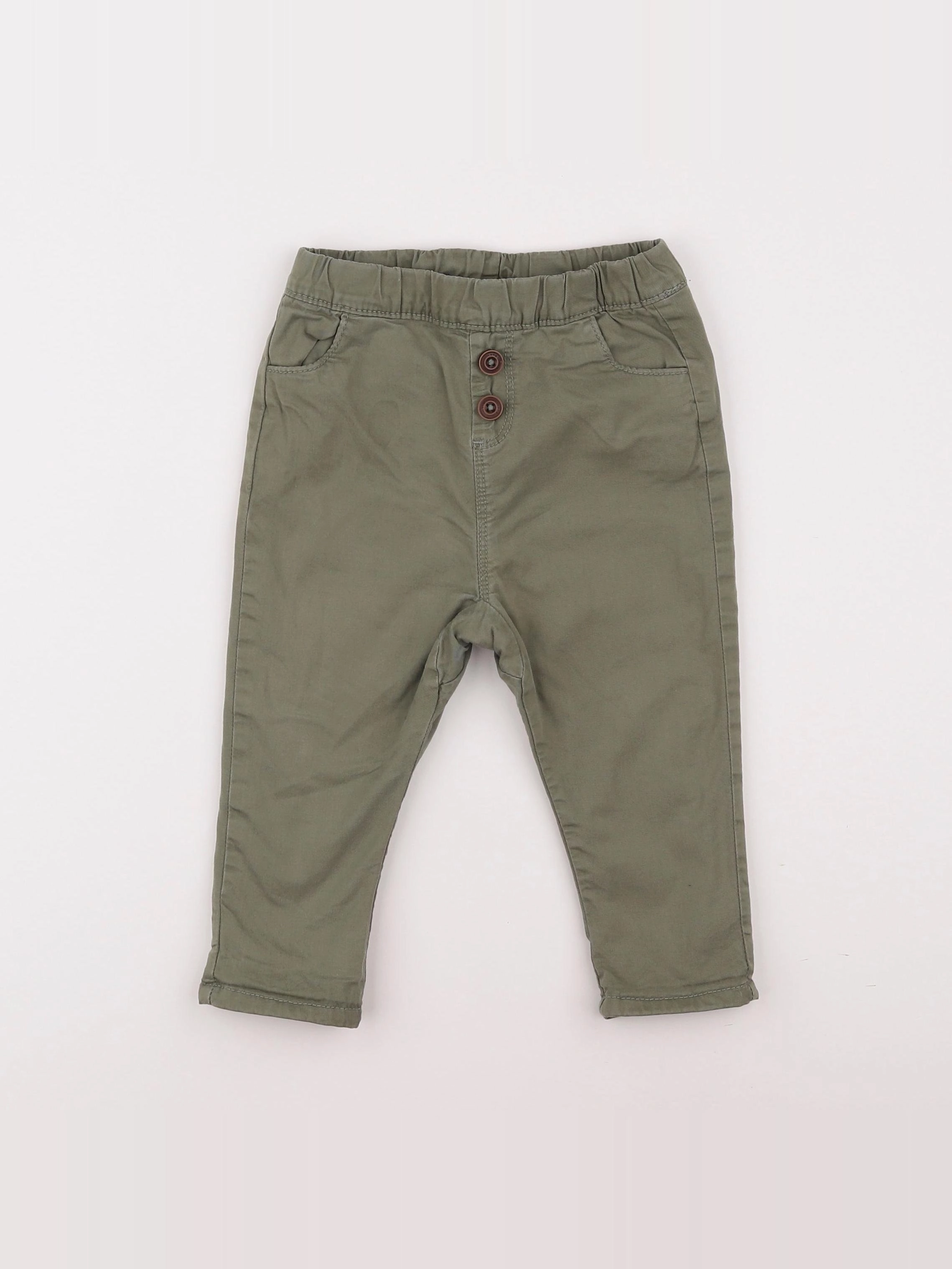 Tape à l'oeil - pantalon vert - 18 mois