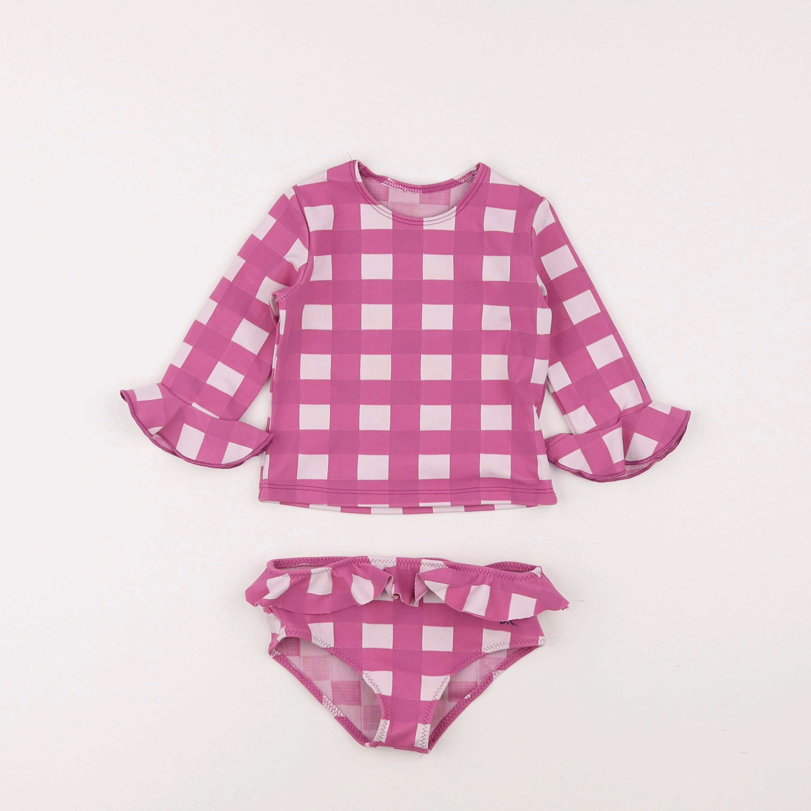 Bobo Choses - maillot de bain blanc, rose - 2/3 ans