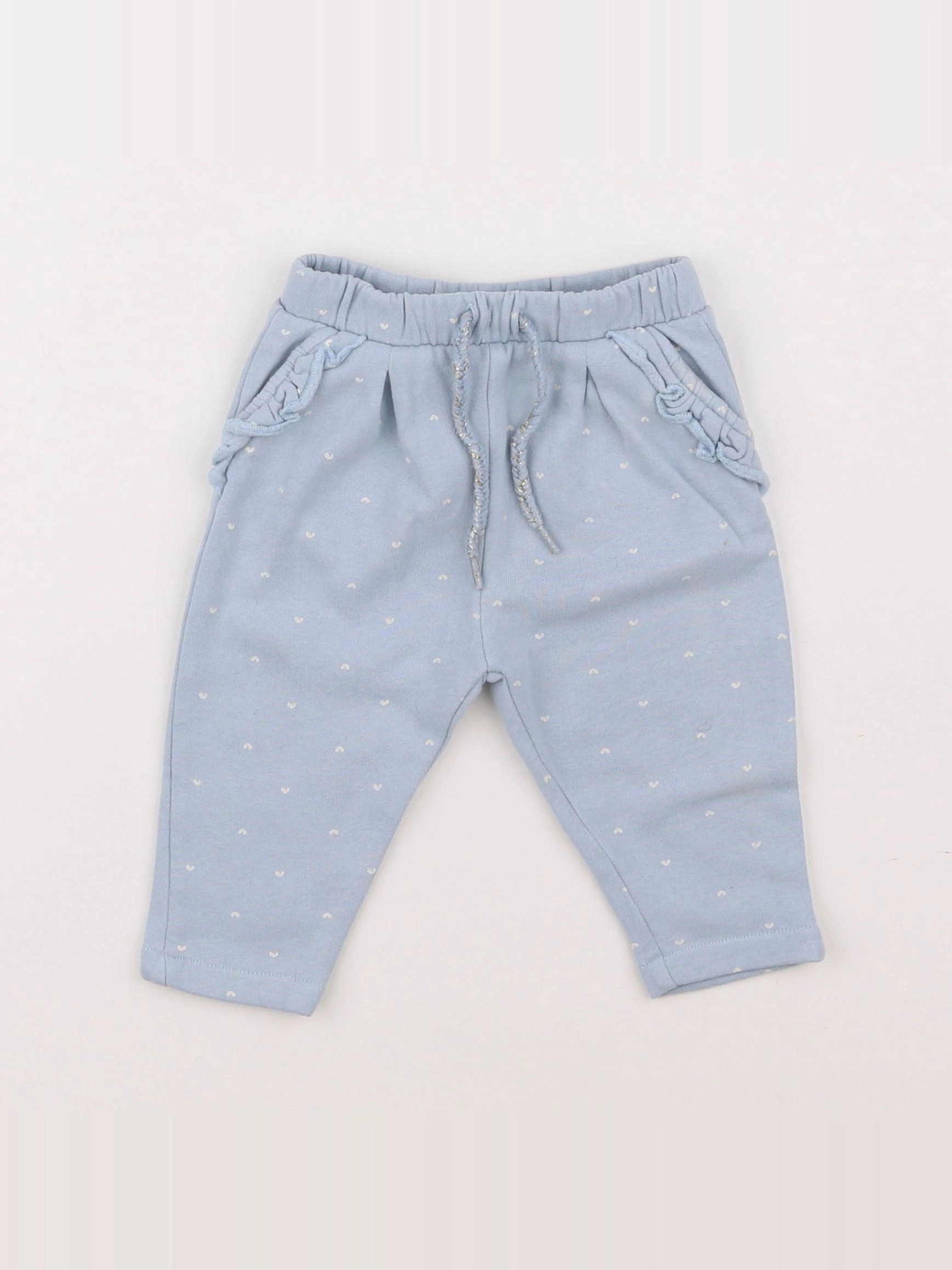 Vertbaudet - jogging bleu - 6 mois