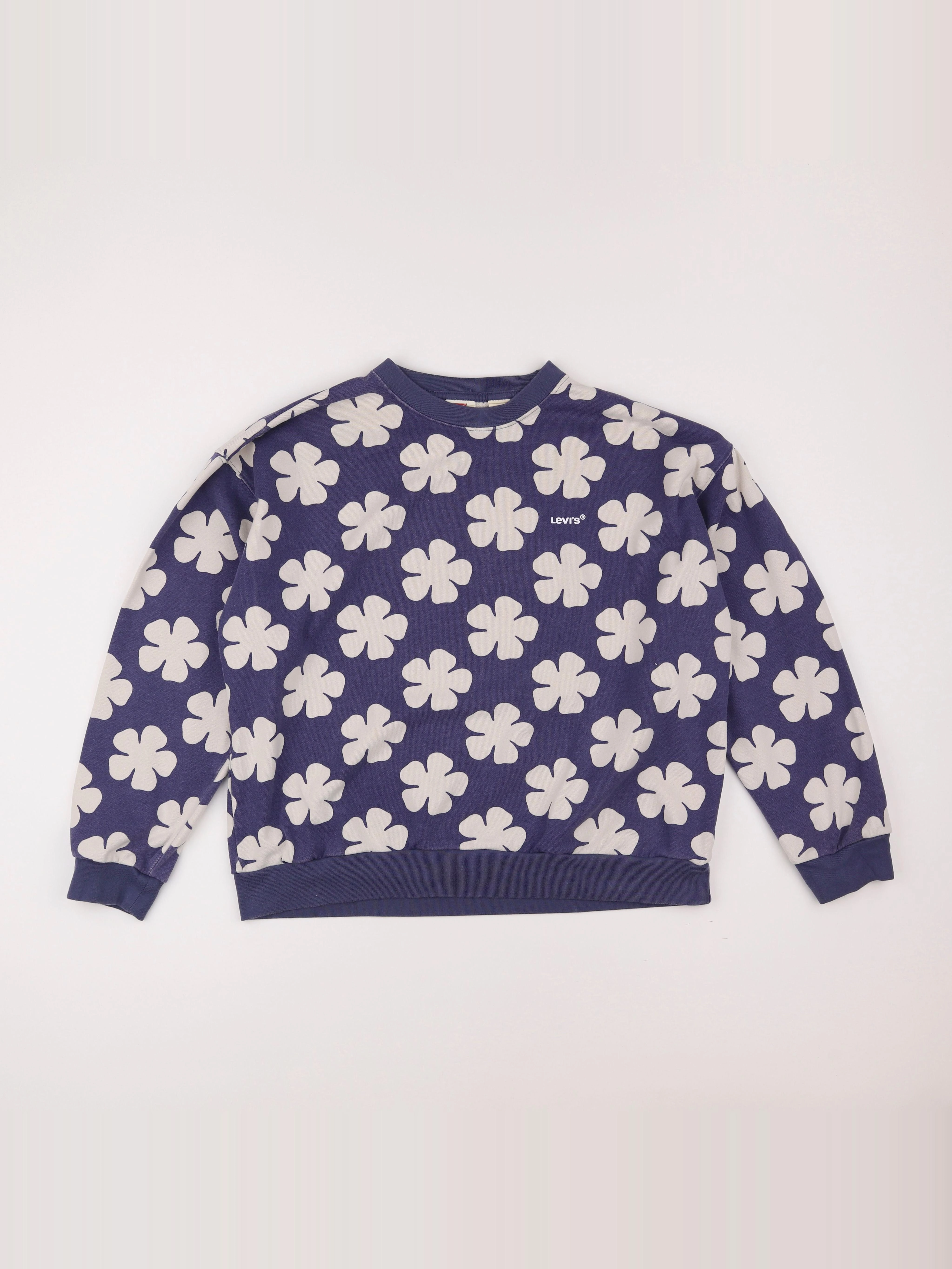 Levi's - sweat bleu, blanc - 16 ans