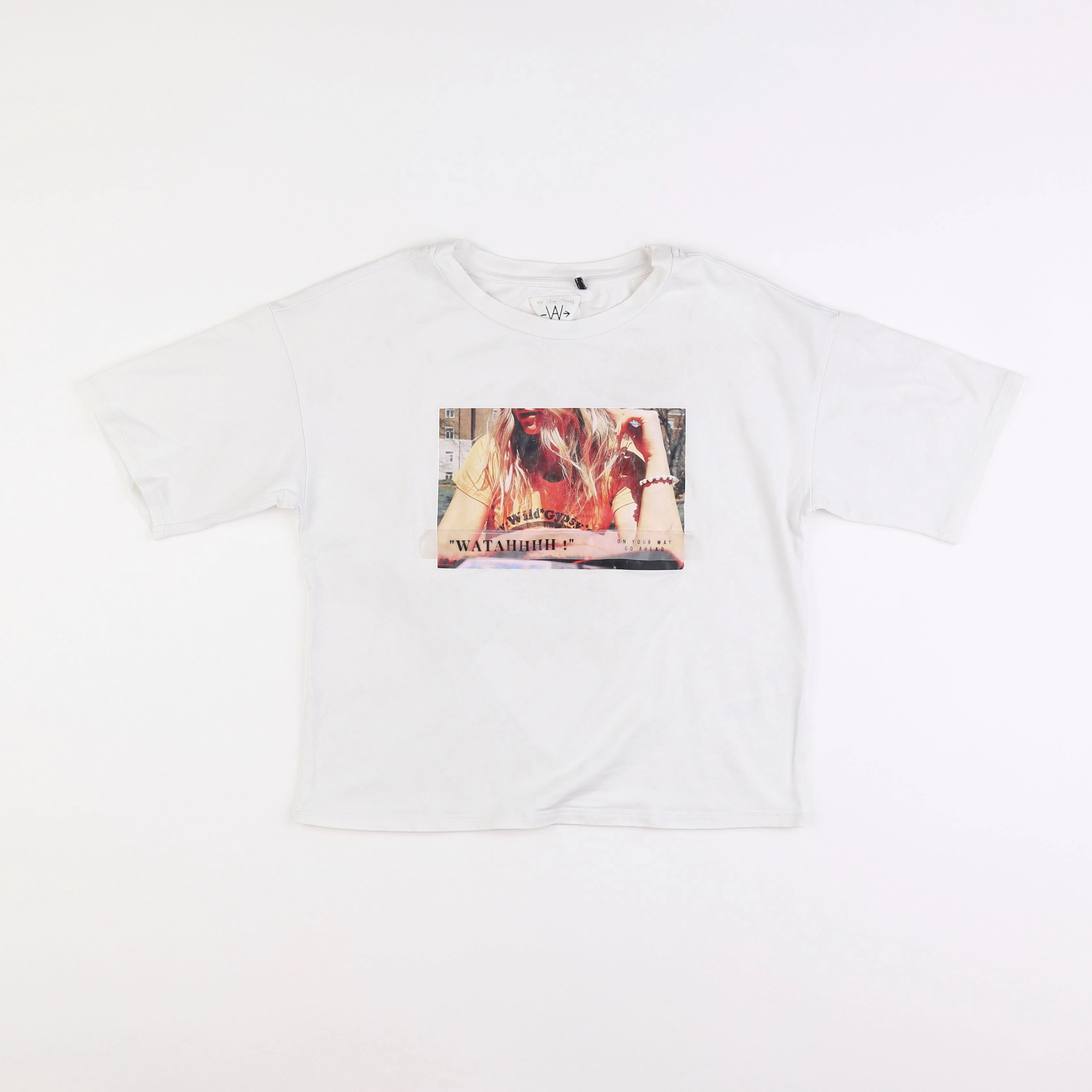 IKKS - tee-shirt blanc - 14 ans