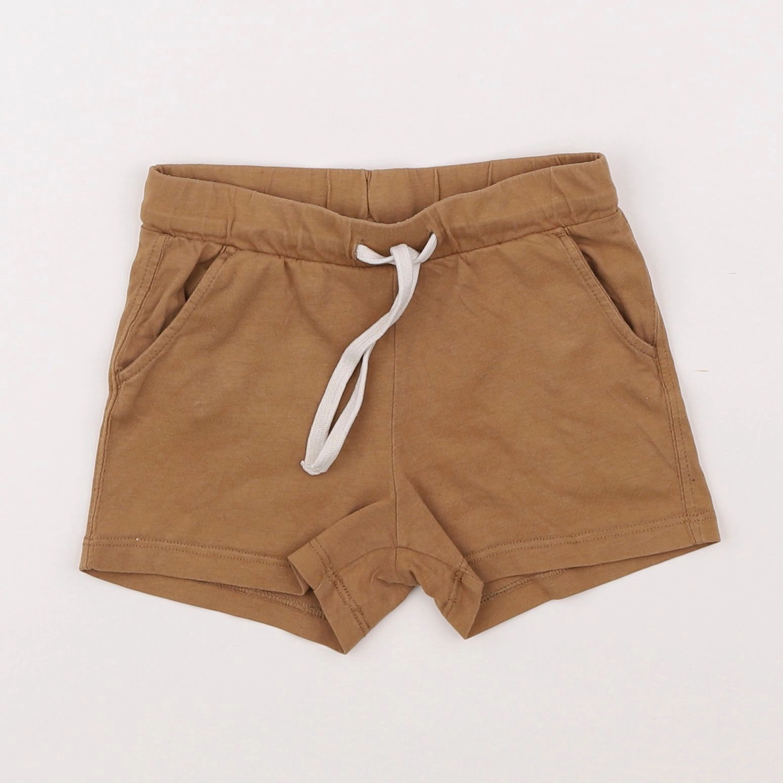 H&M - short marron - 12/18 mois