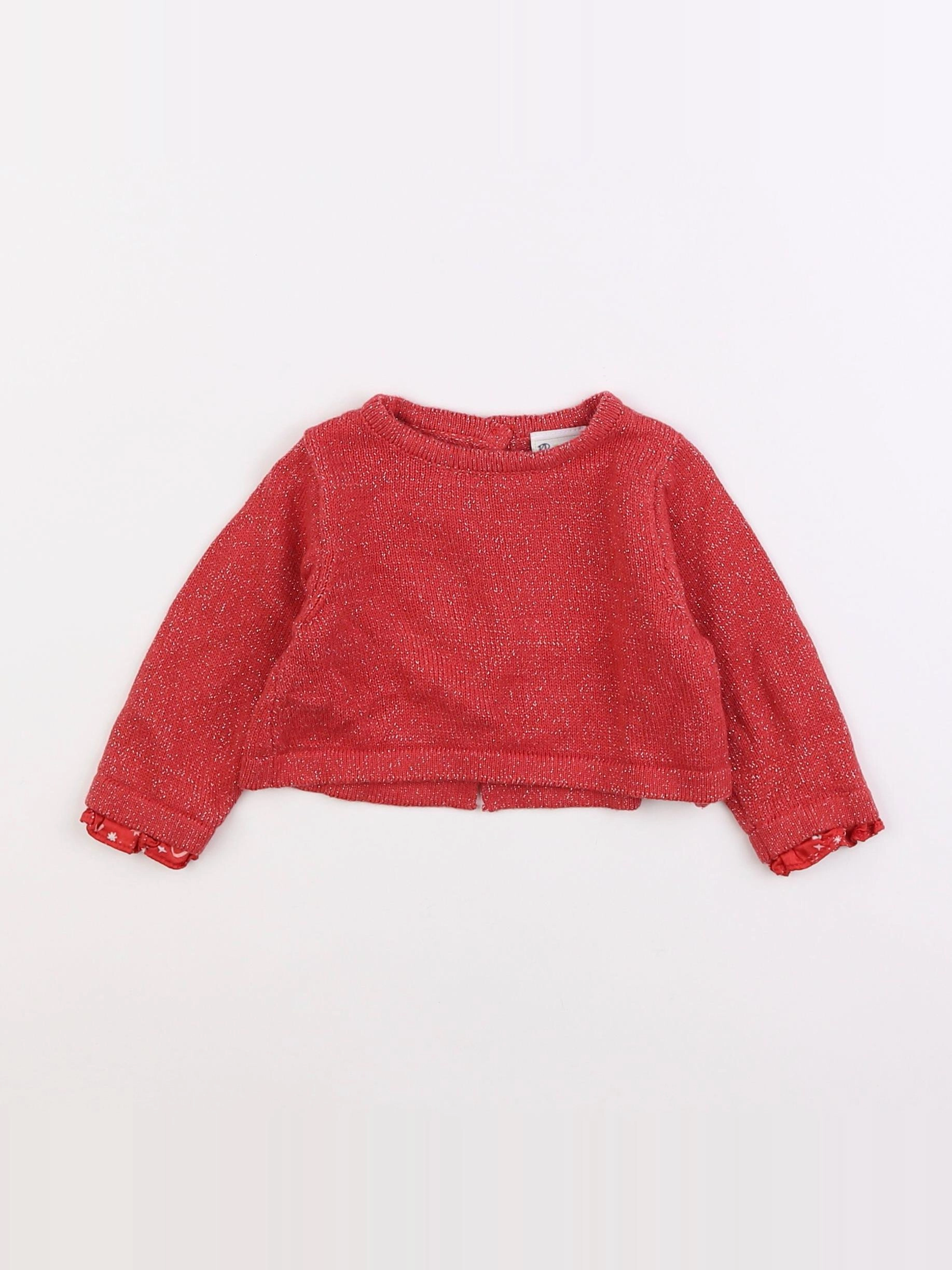 Tape à l'oeil - pull rose - 9 mois