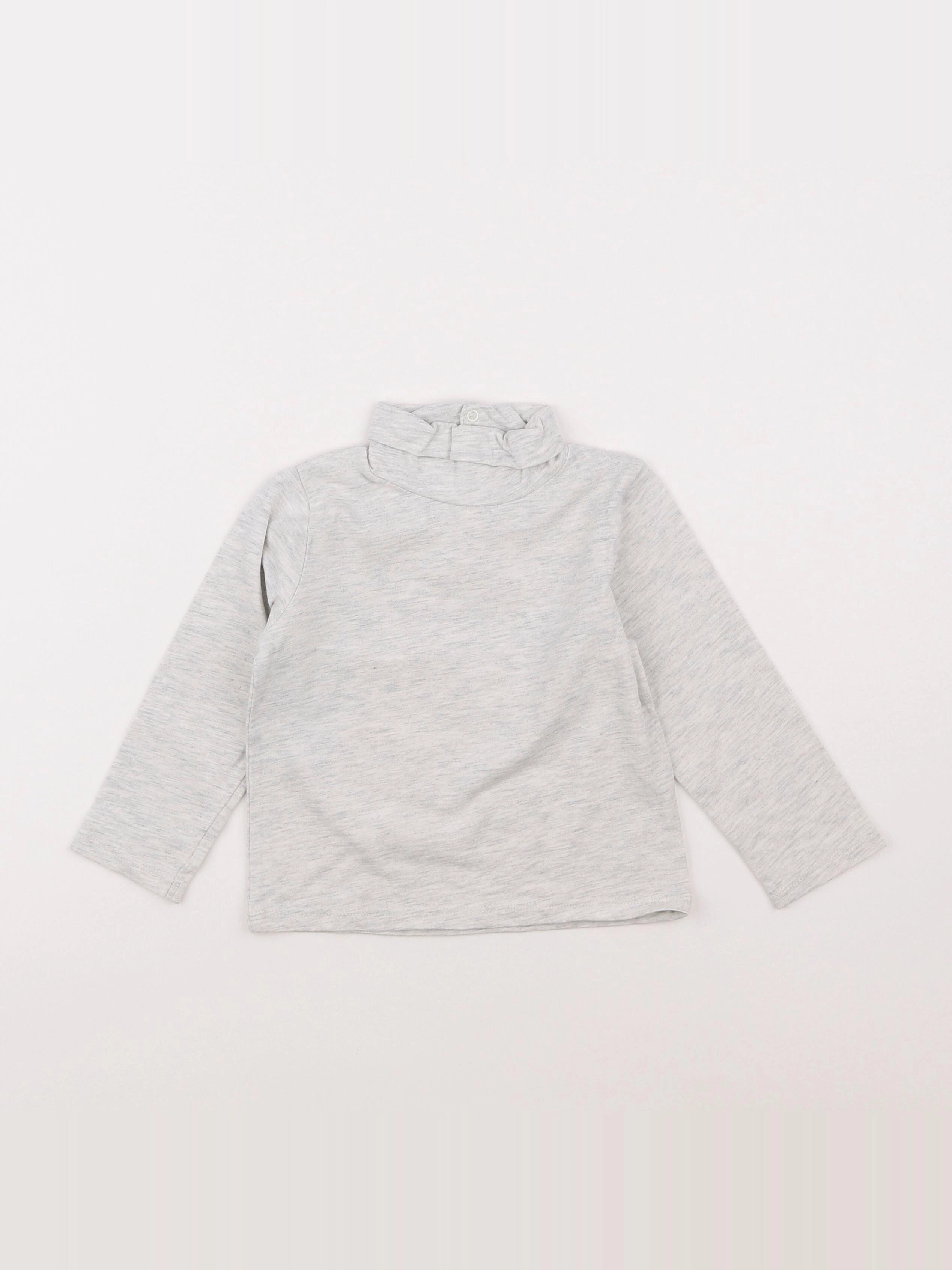 Tape à l'oeil - sous-pull gris - 2 ans