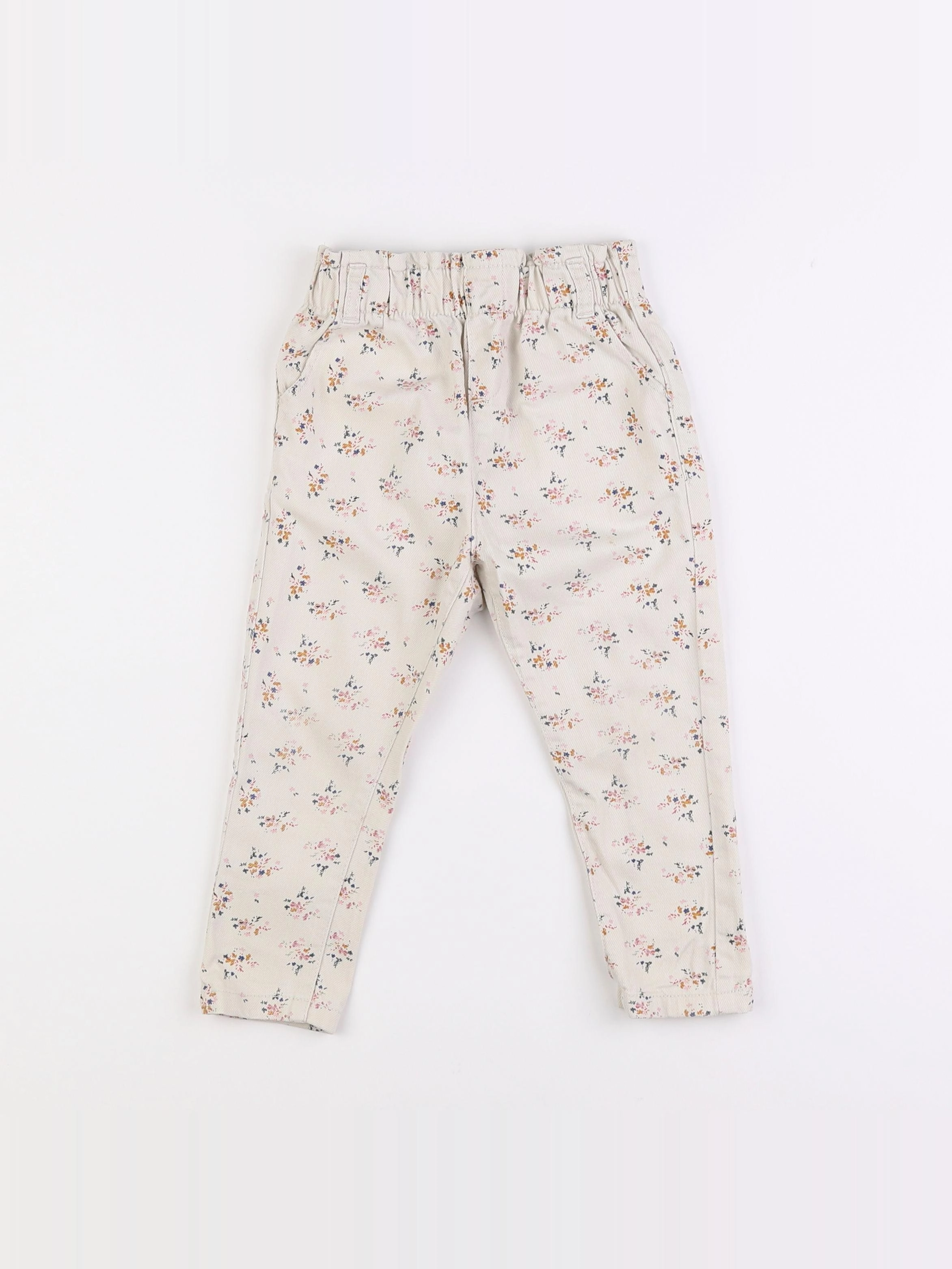 Vertbaudet - jean beige - 2 ans