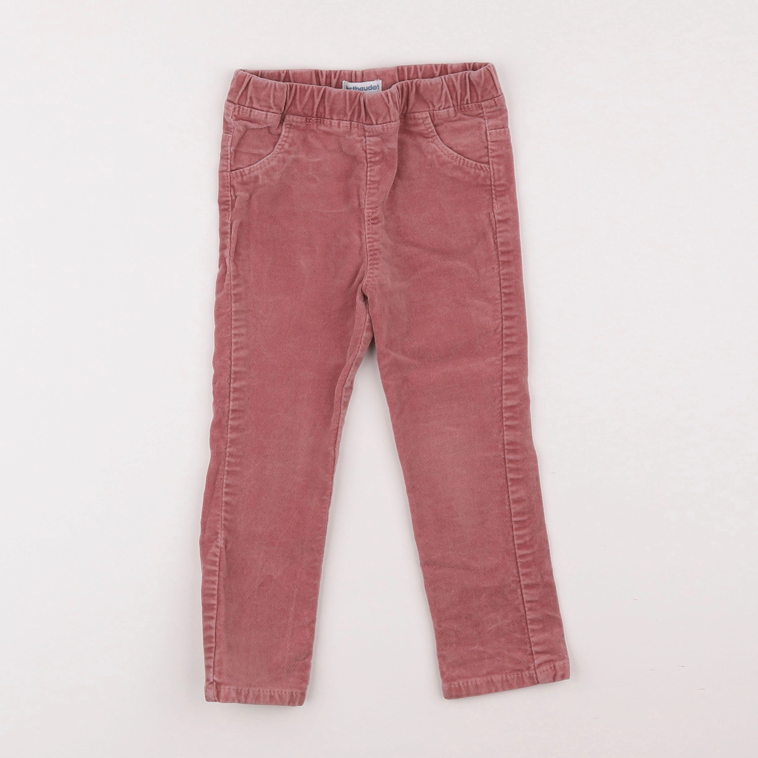 Vertbaudet - jegging rose - 3 ans