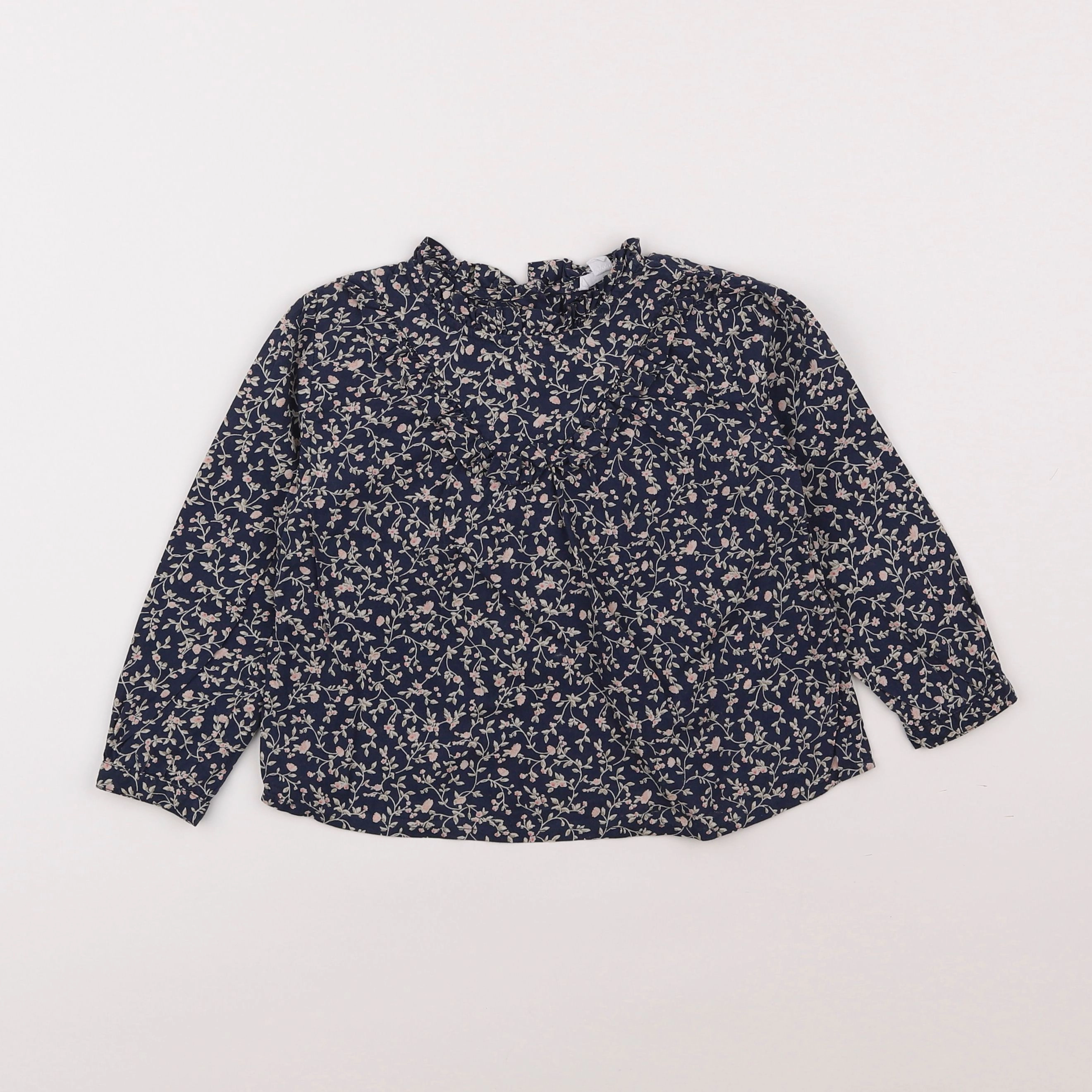 Vertbaudet - blouse bleu - 3 ans