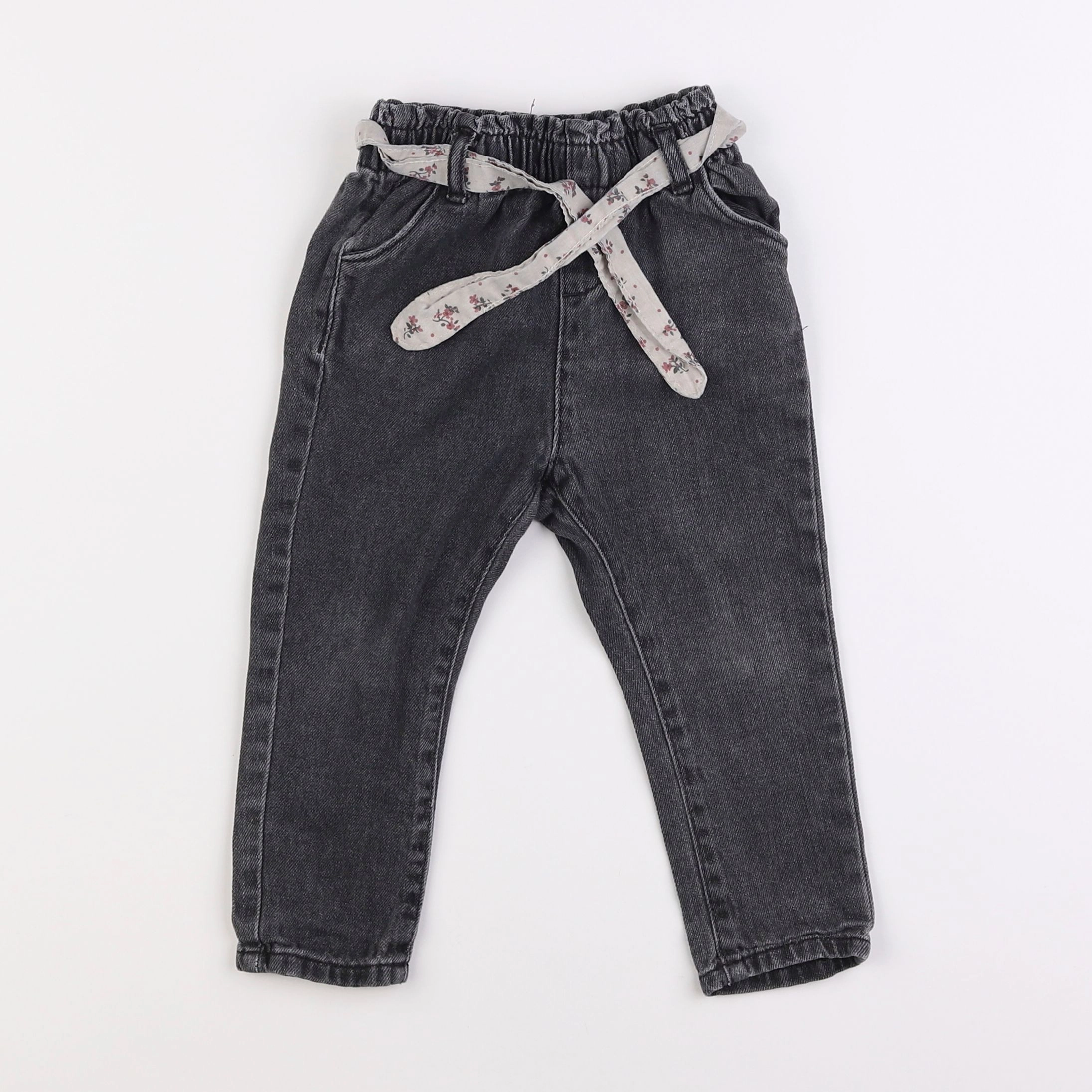 Vertbaudet - jean gris - 2 ans