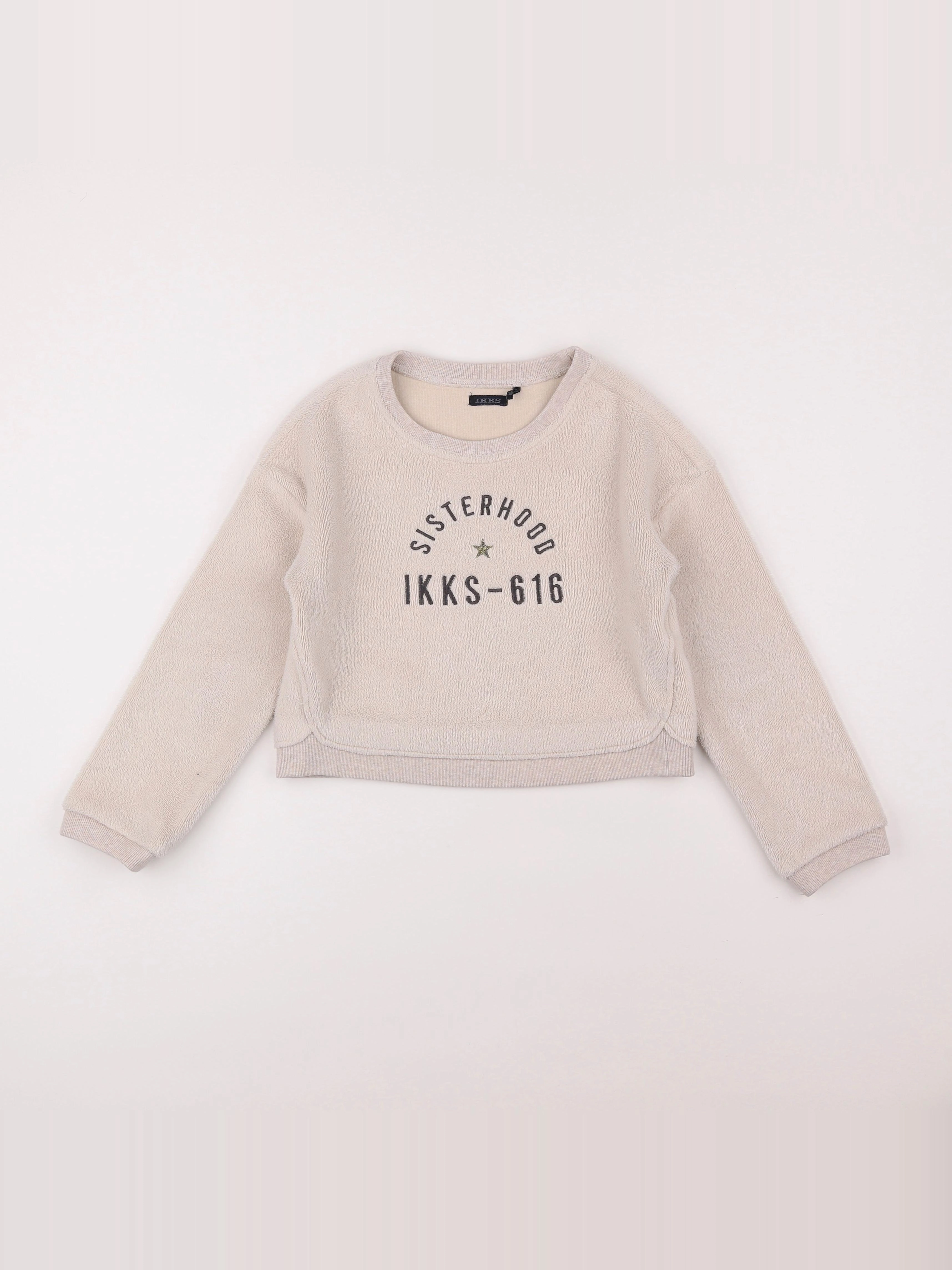 IKKS - pull beige - 8 ans