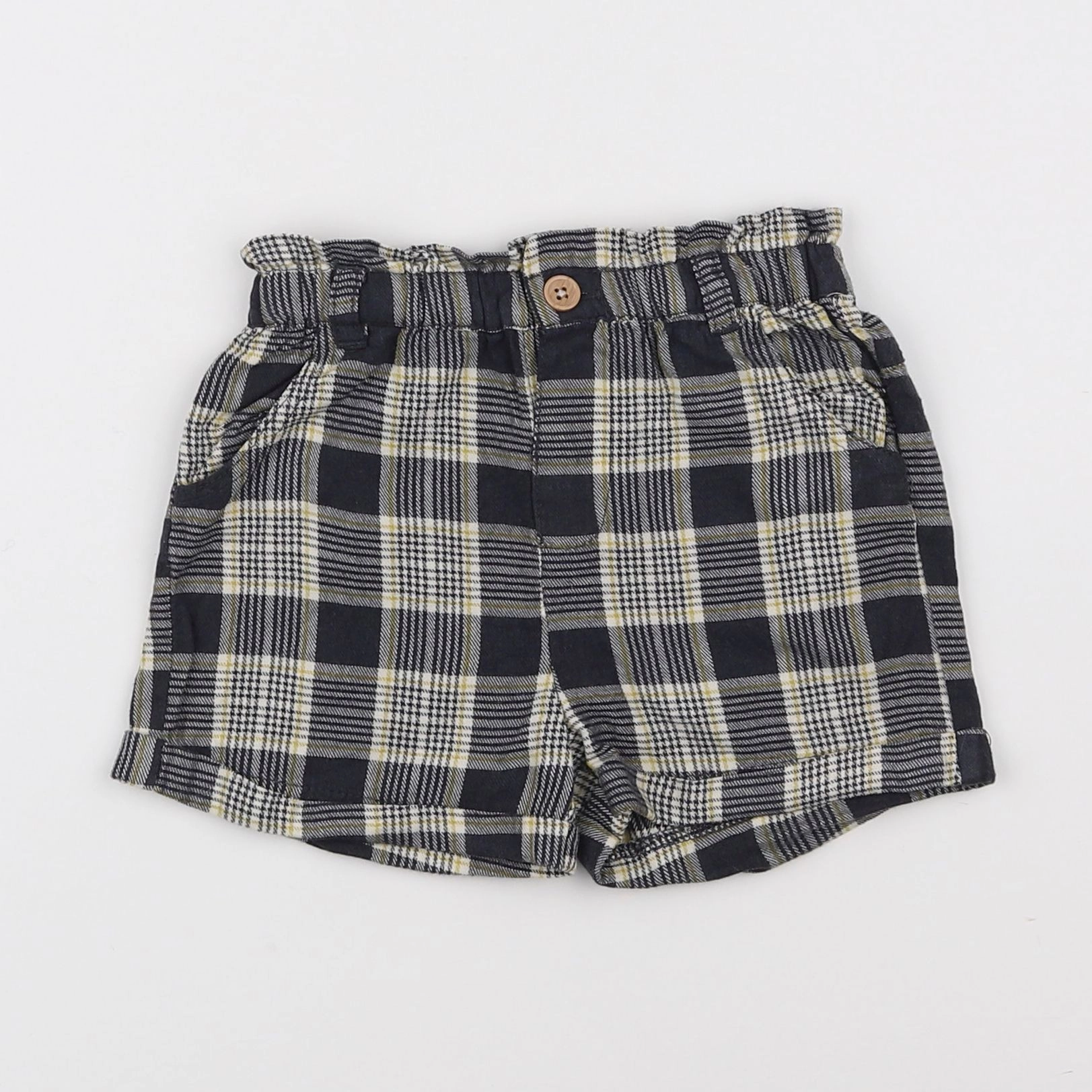 Vertbaudet - short gris - 2 ans