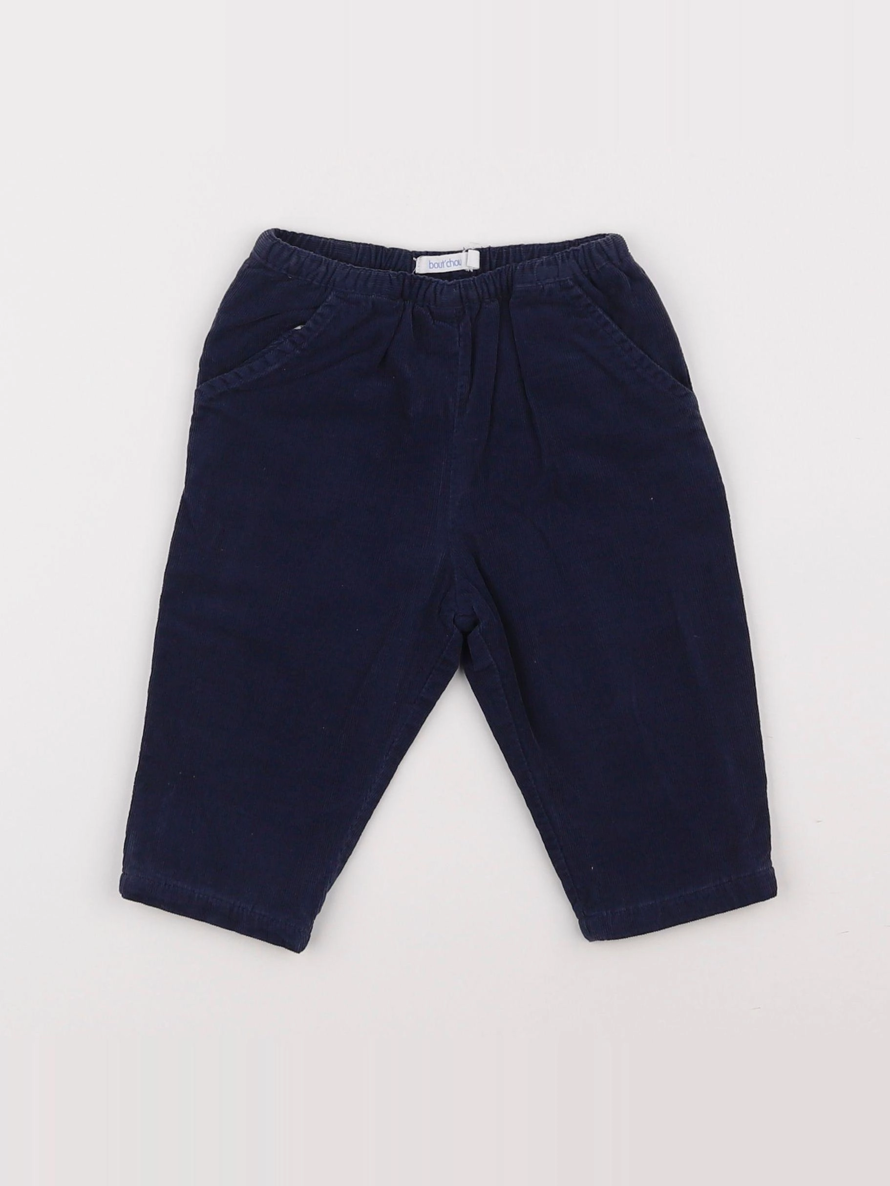 Boutchou - pantalon bleu - 6 mois