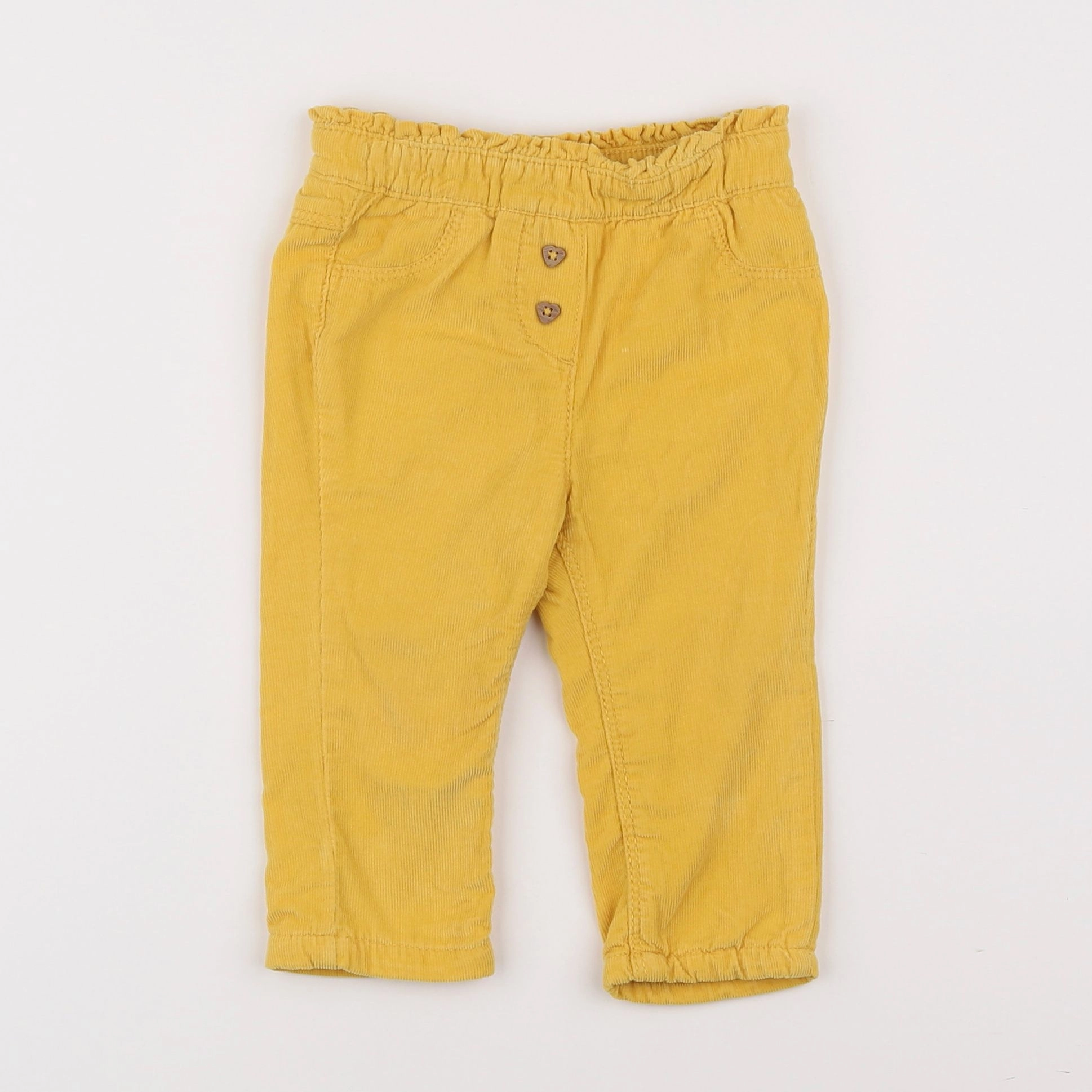 Tape à l'oeil - pantalon jaune - 6 mois