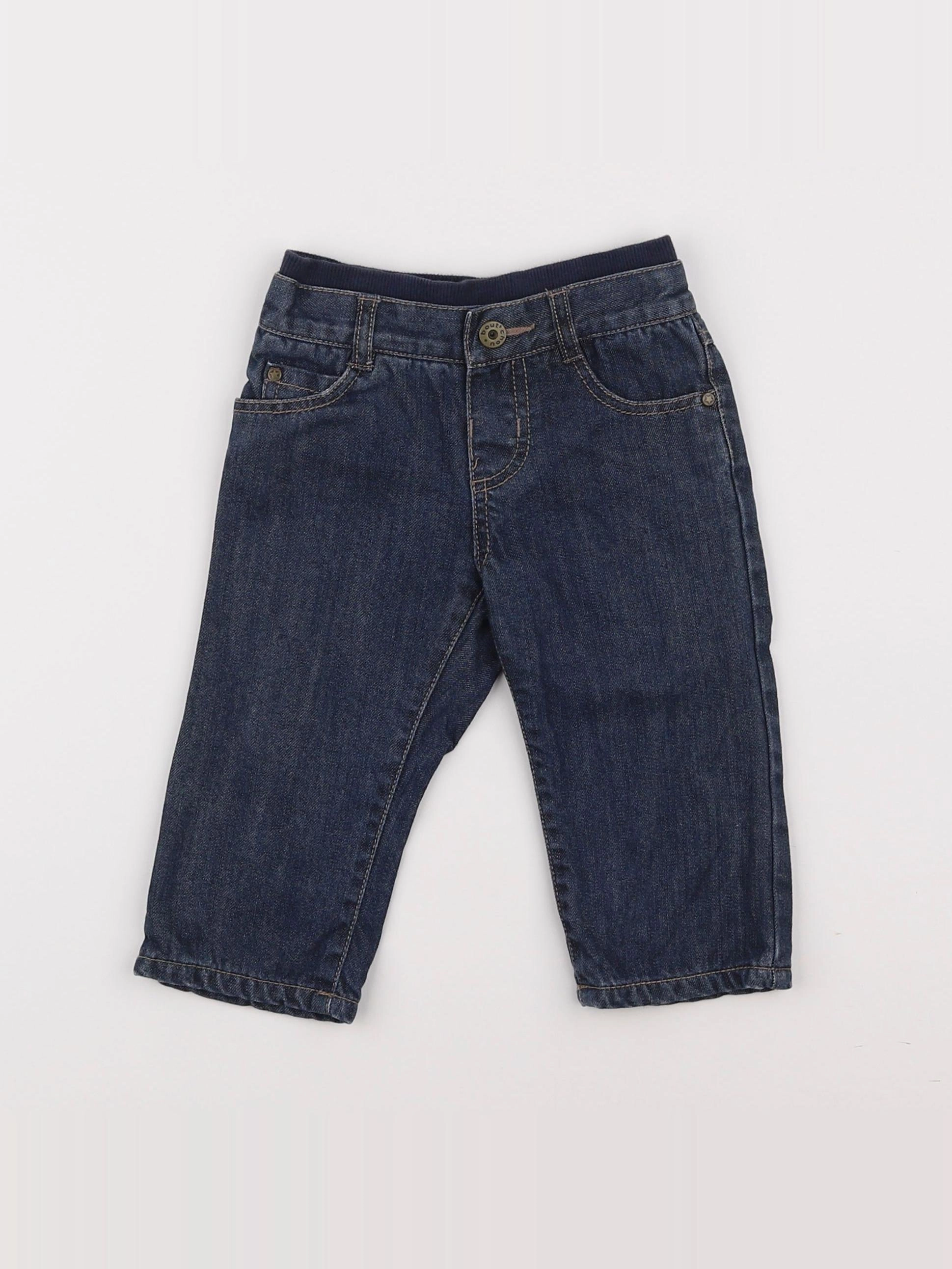 Boutchou - jean bleu - 6 mois