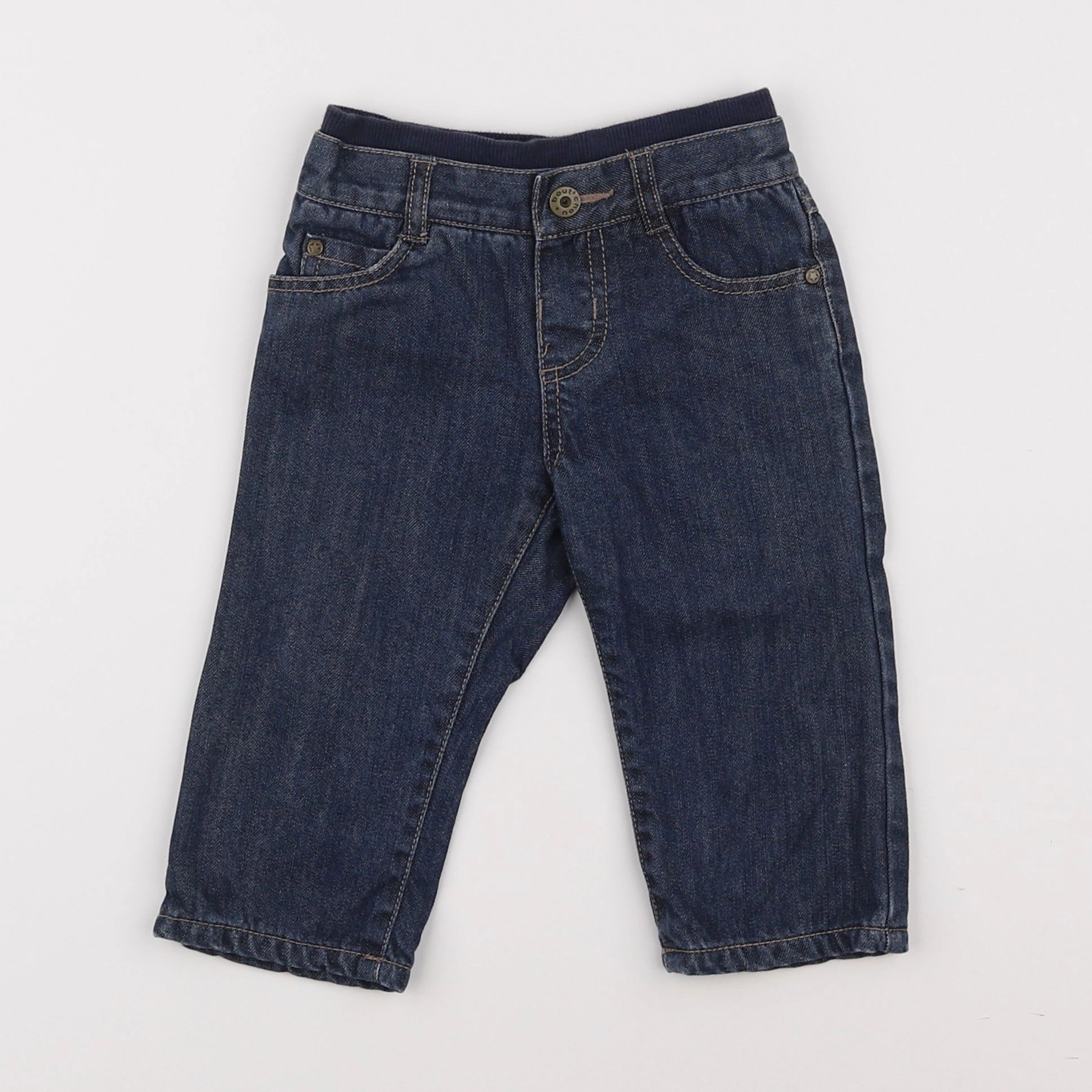 Boutchou - jean bleu - 6 mois