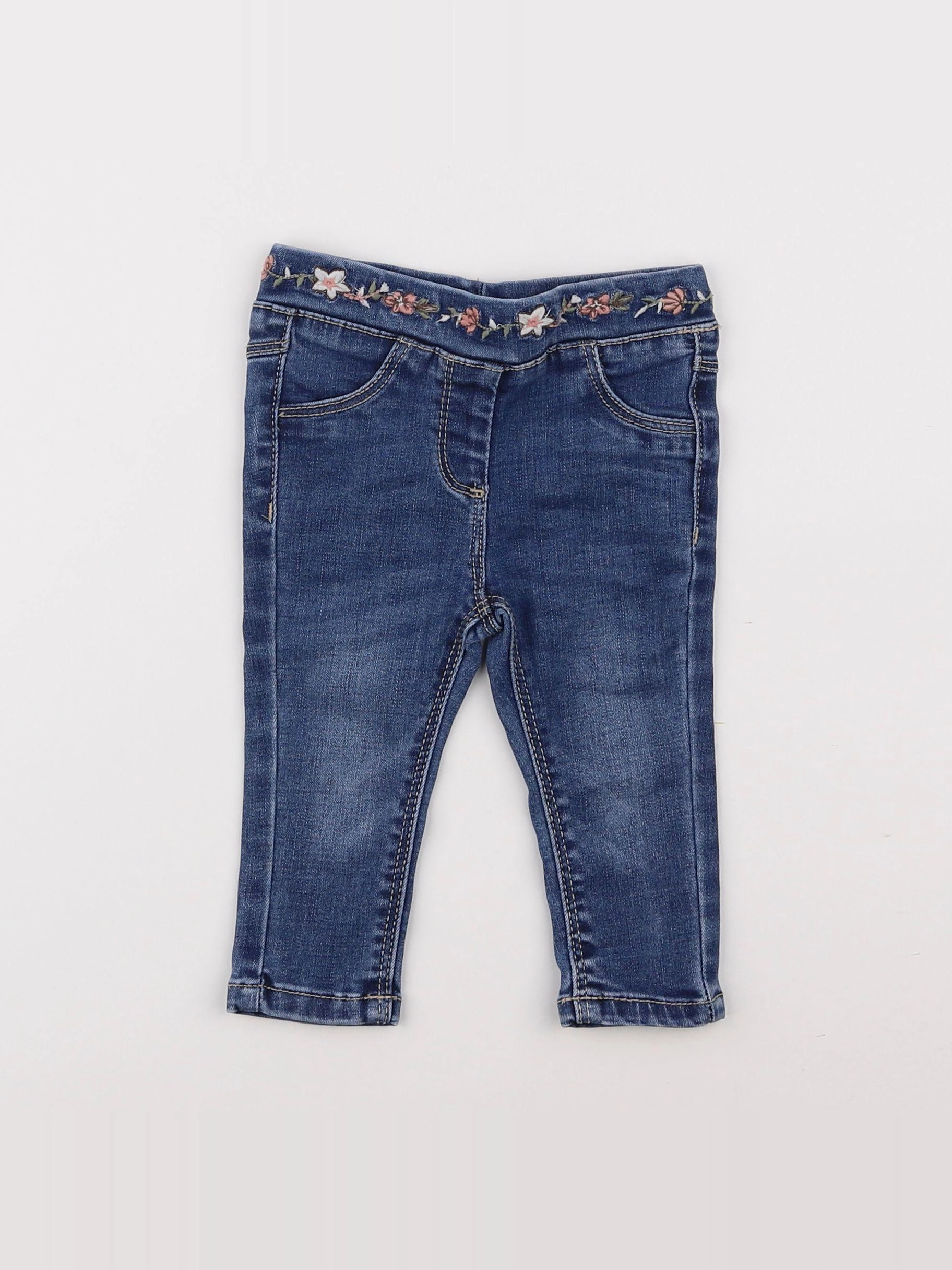 Tape à l'oeil - jegging bleu - 9 mois