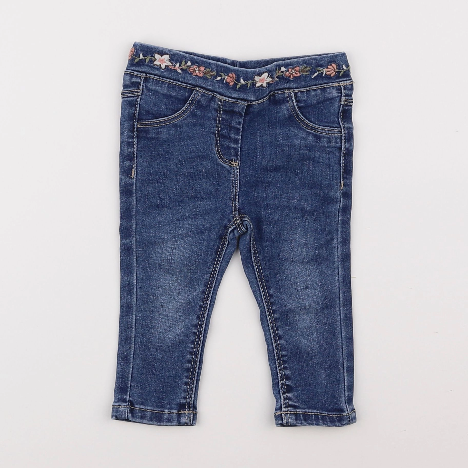 Tape à l'oeil - jegging bleu - 9 mois