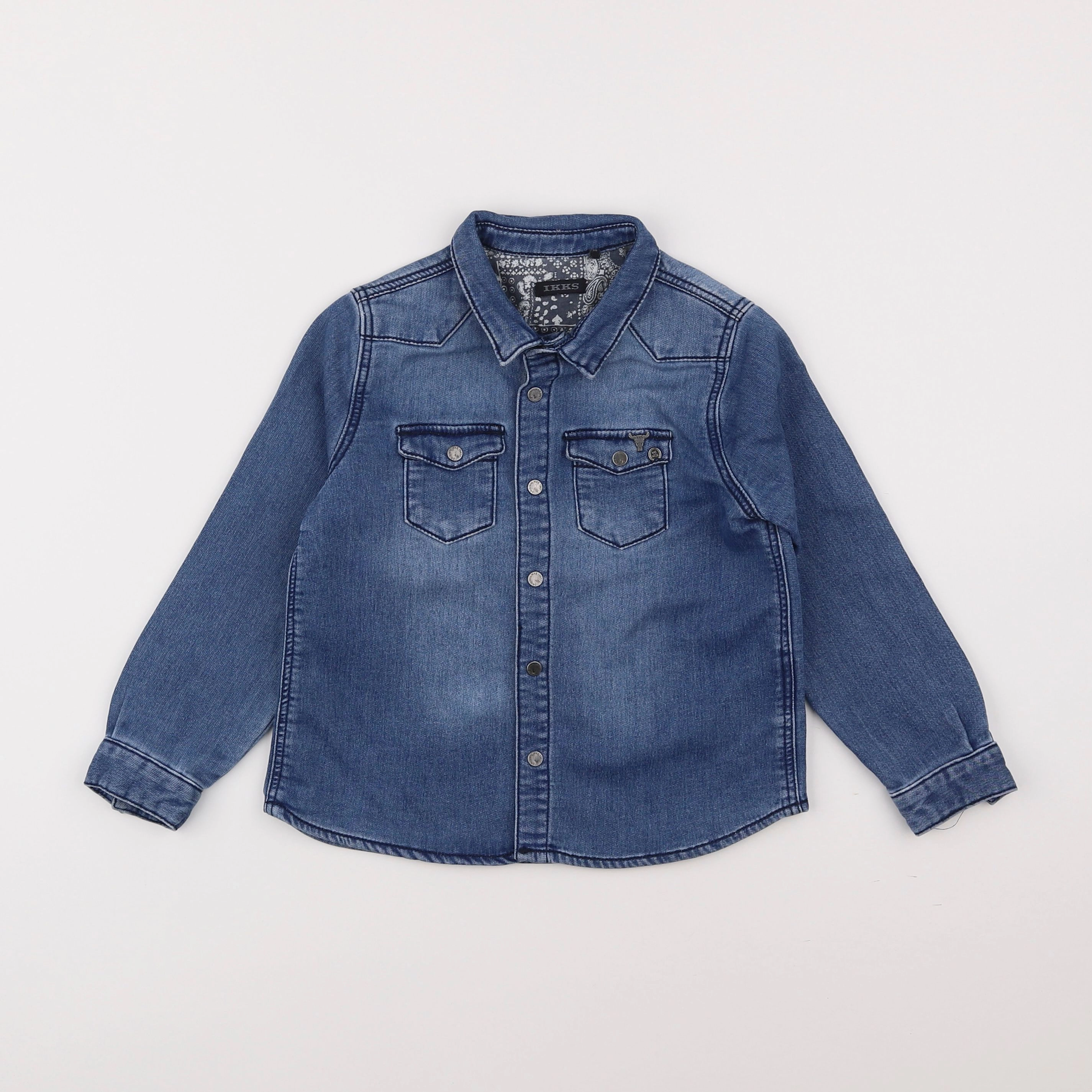 IKKS - chemise bleu - 3 ans