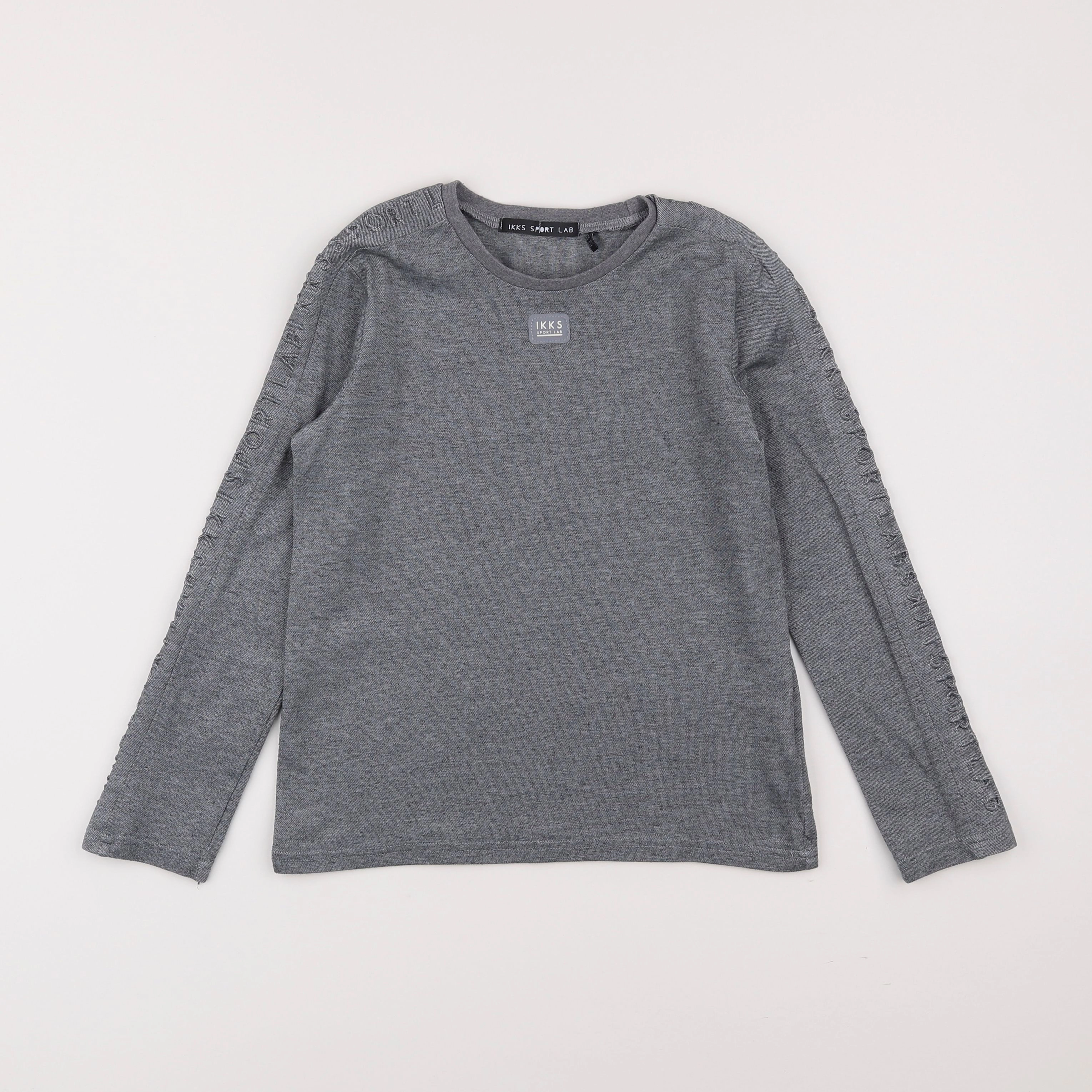 IKKS - tee-shirt gris - 8 ans