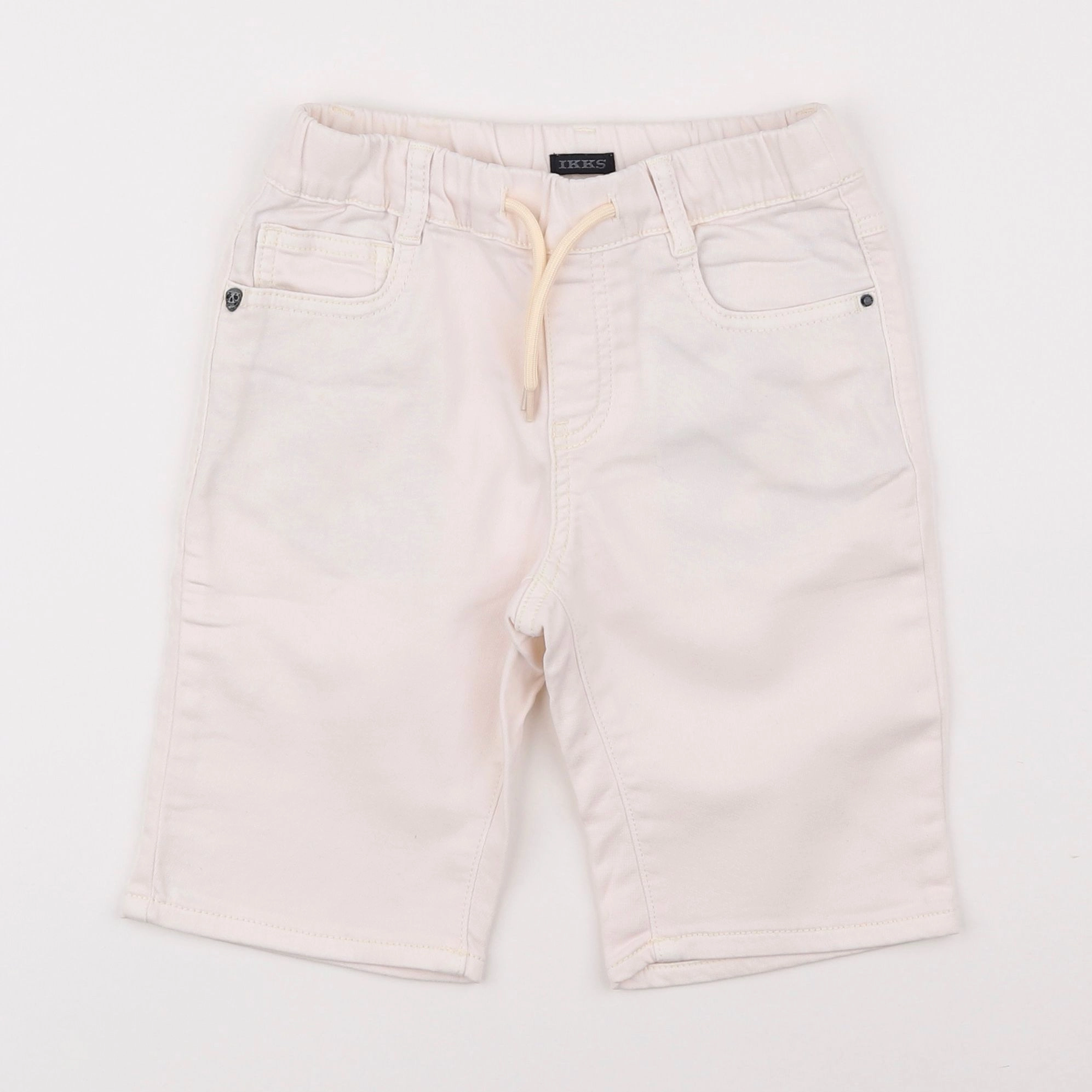 IKKS - short blanc - 6 ans