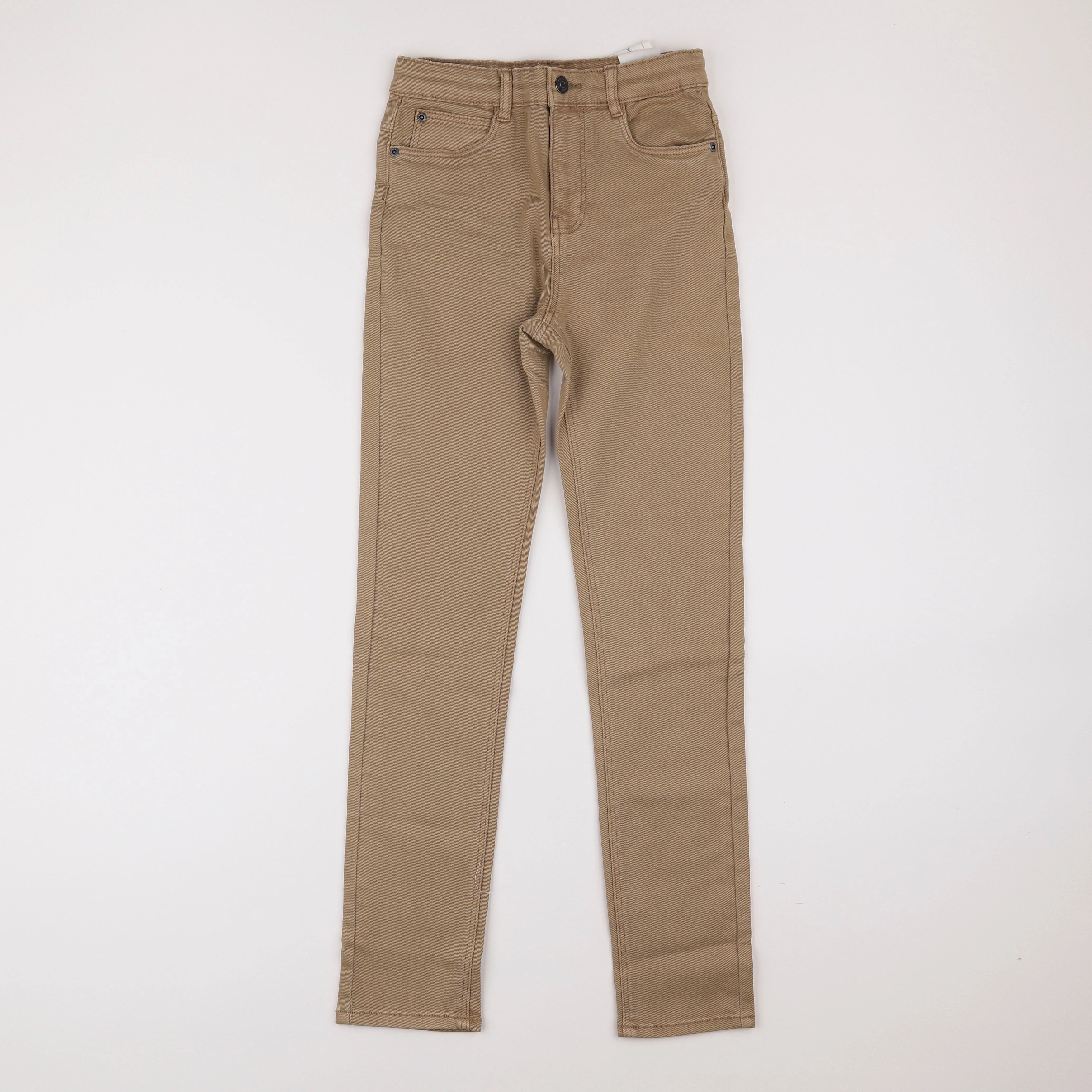 Vertbaudet - pantalon marron - 12 ans