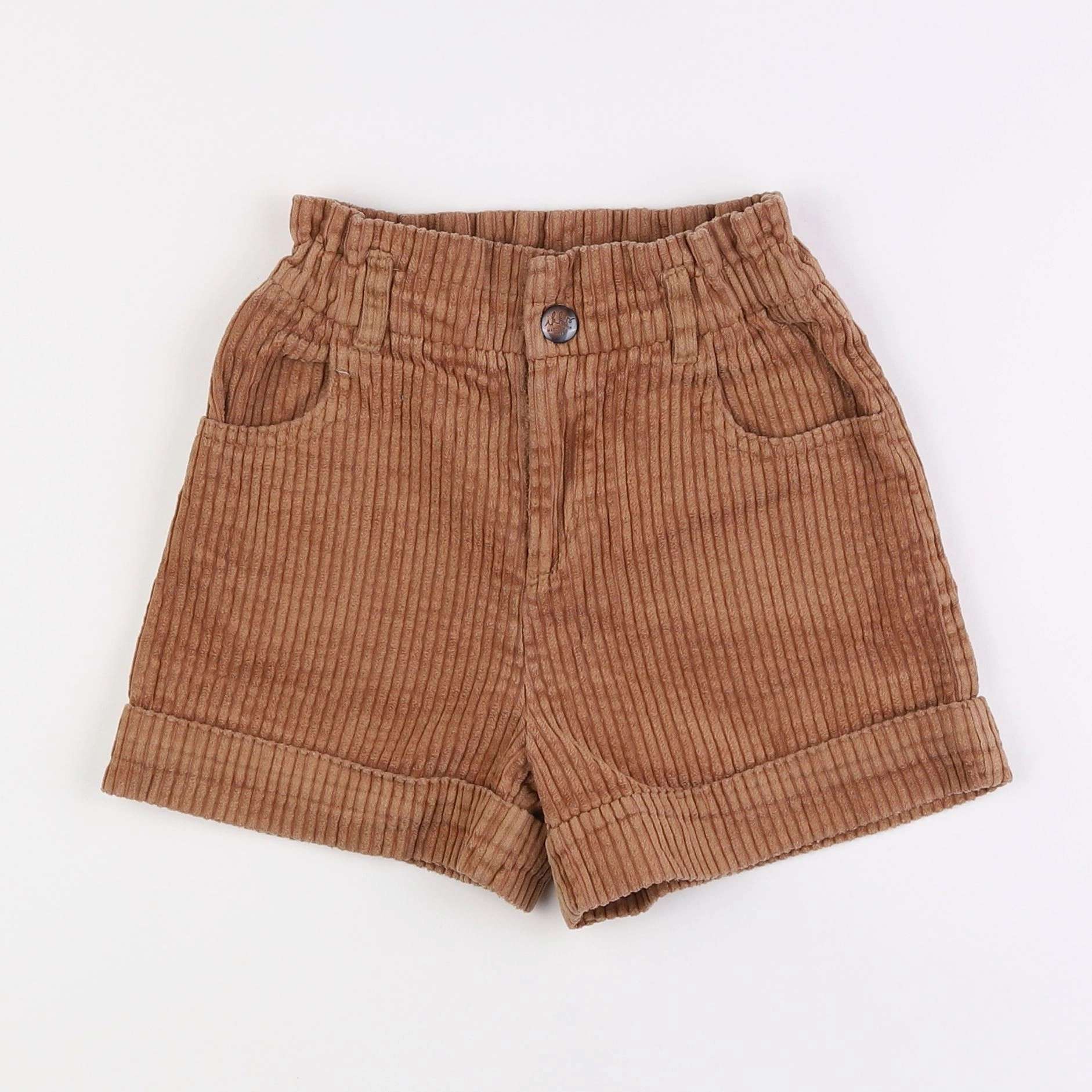 IKKS - short marron - 8 ans