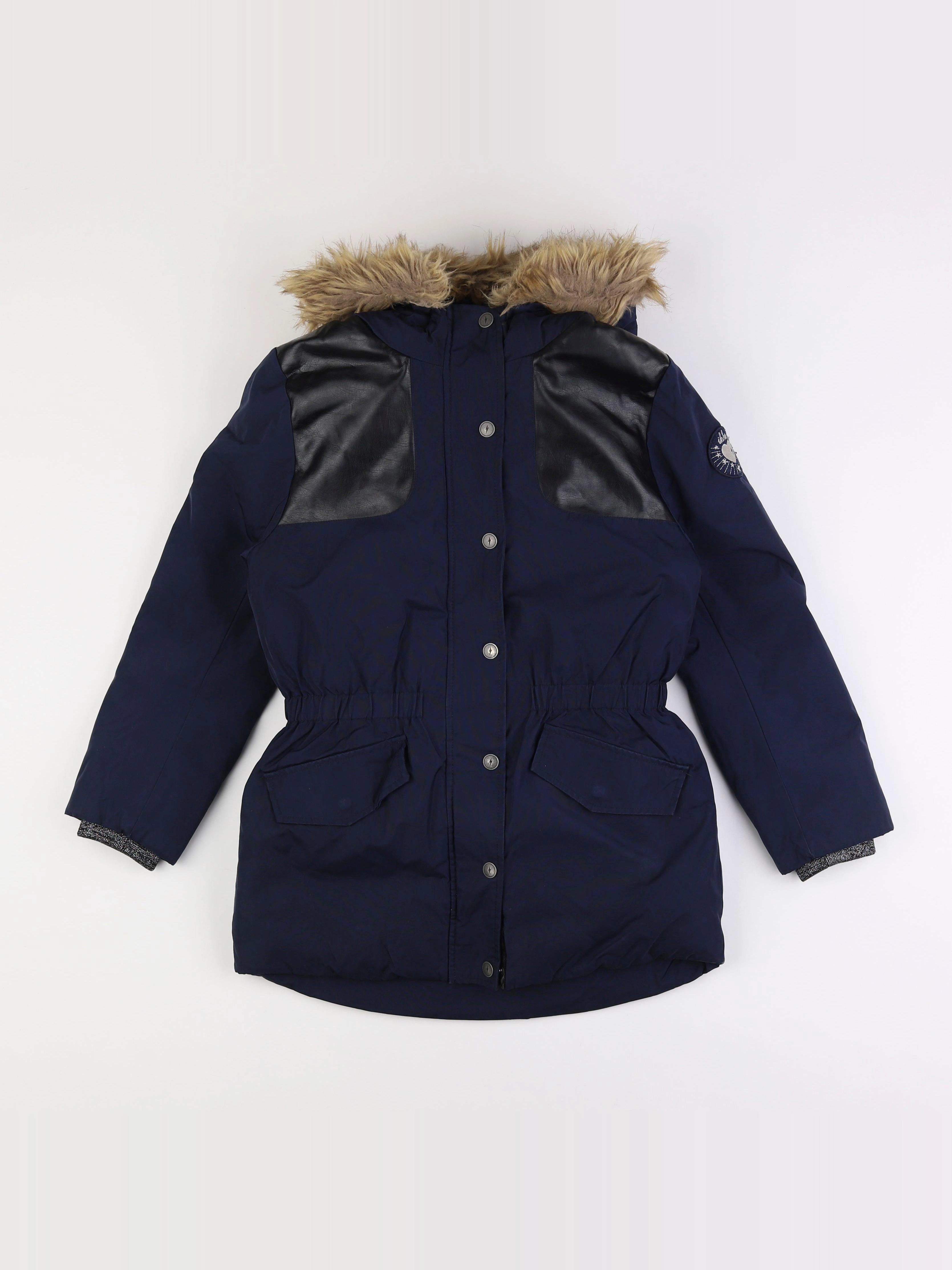 IKKS - parka bleu - 10 ans
