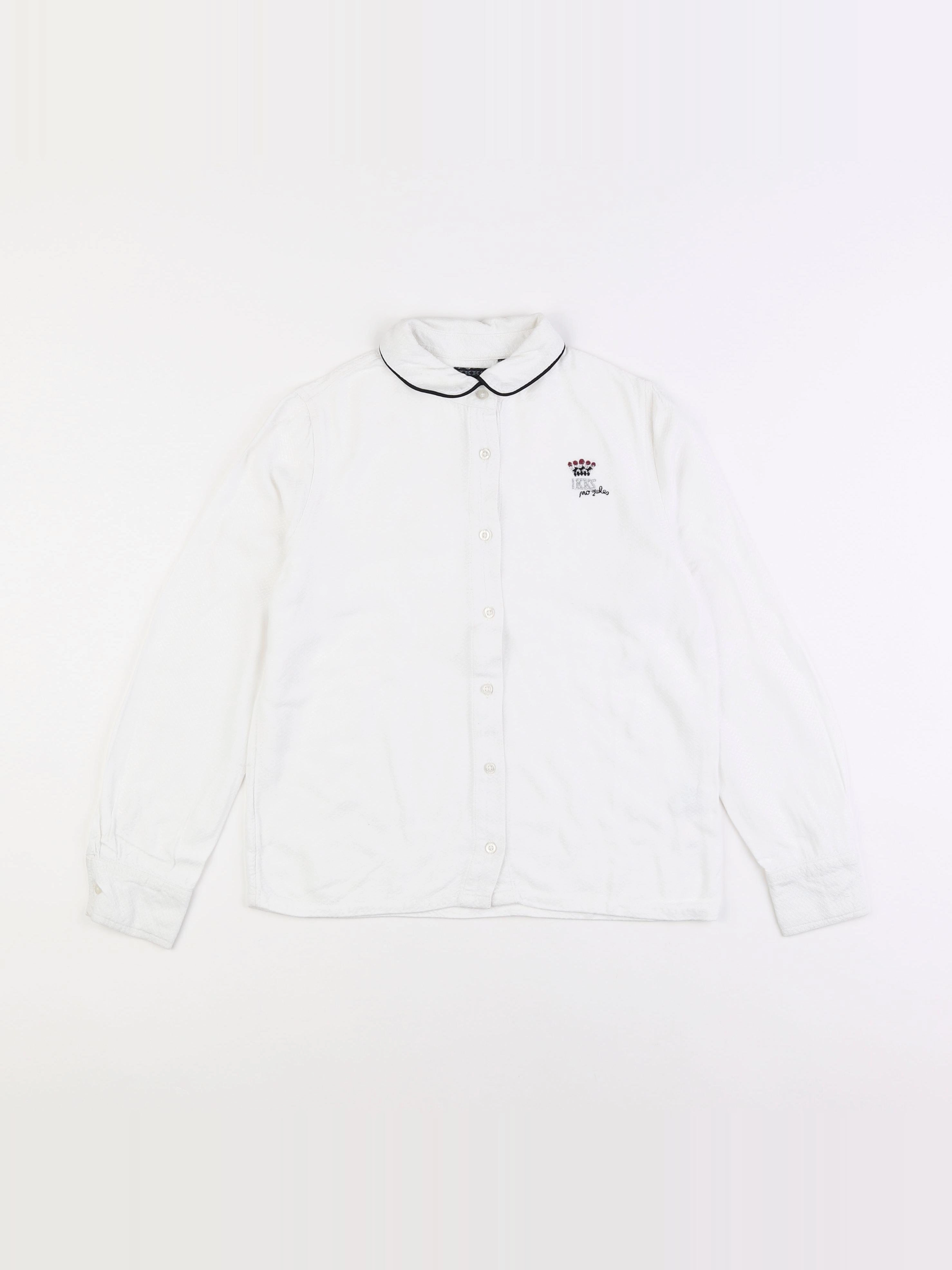 IKKS - chemise blanc - 10 ans