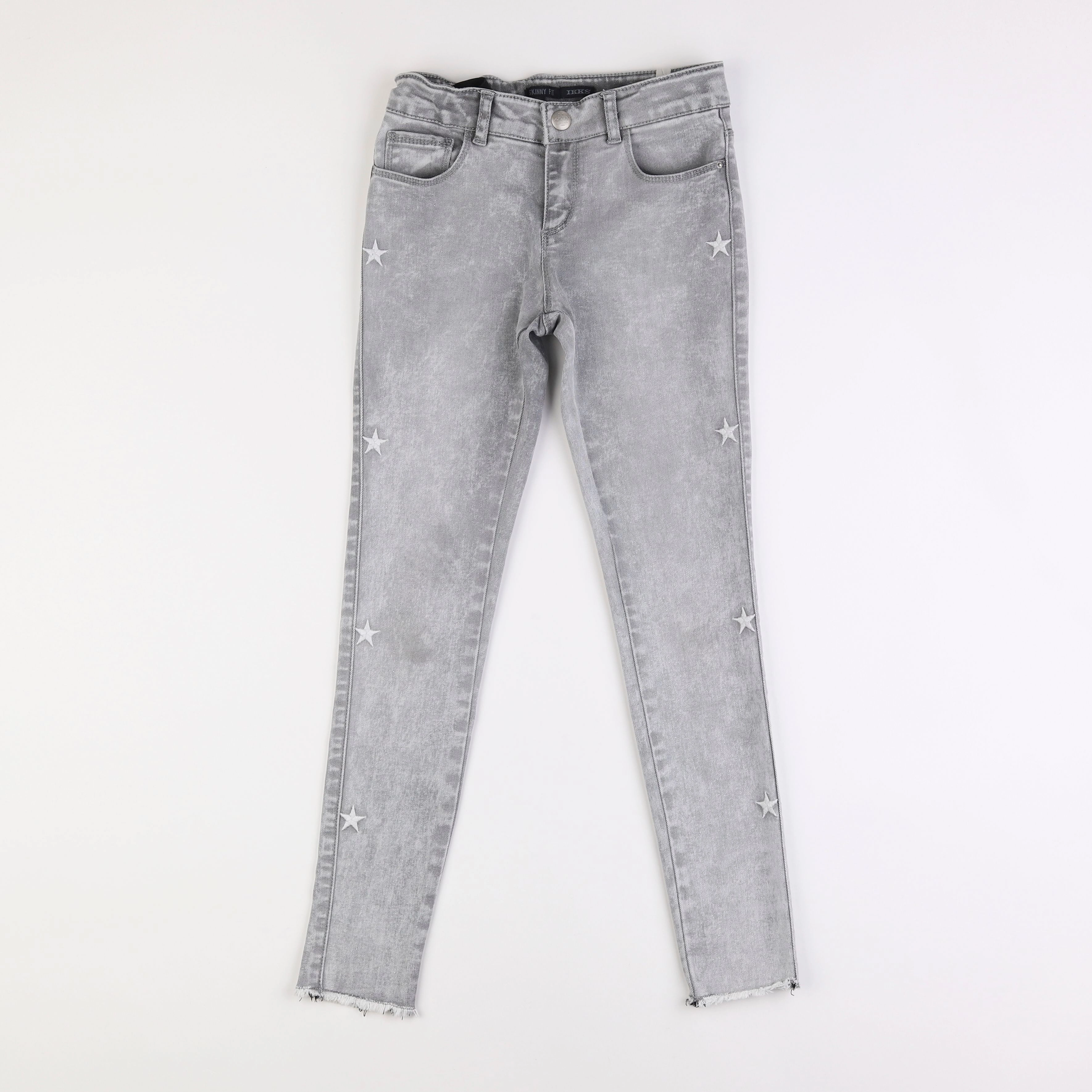 IKKS - jean gris - 10 ans