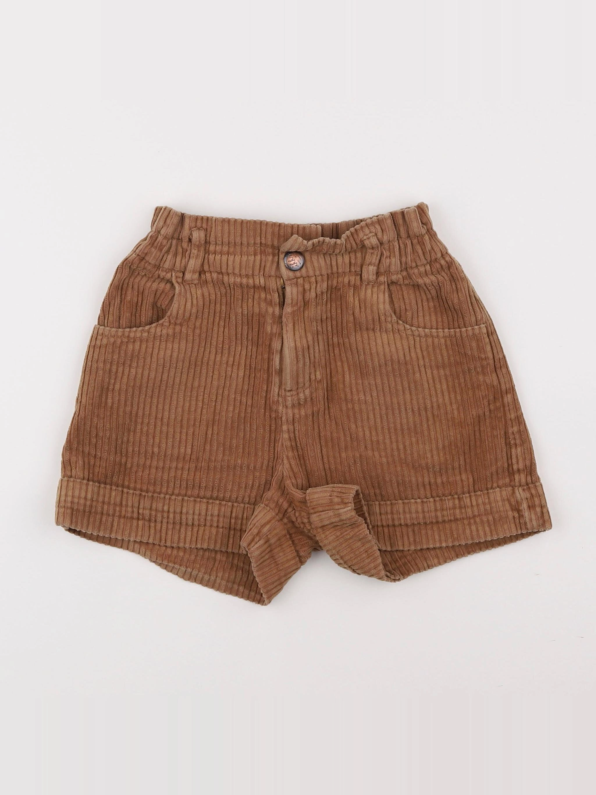 IKKS - short marron - 8 ans