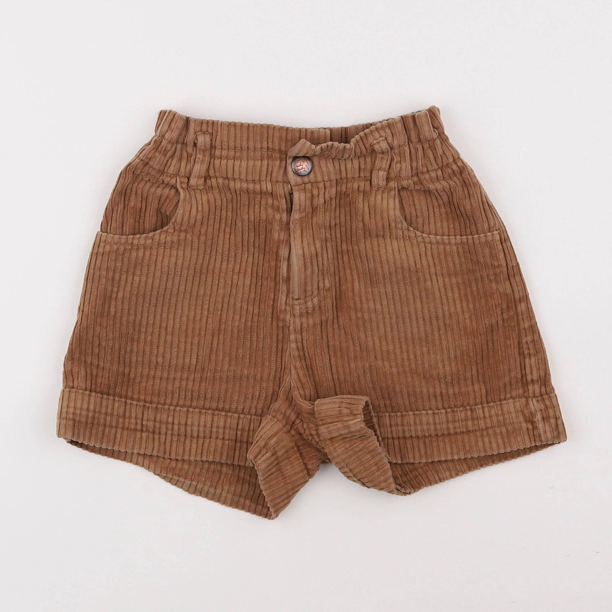 IKKS - short marron - 8 ans