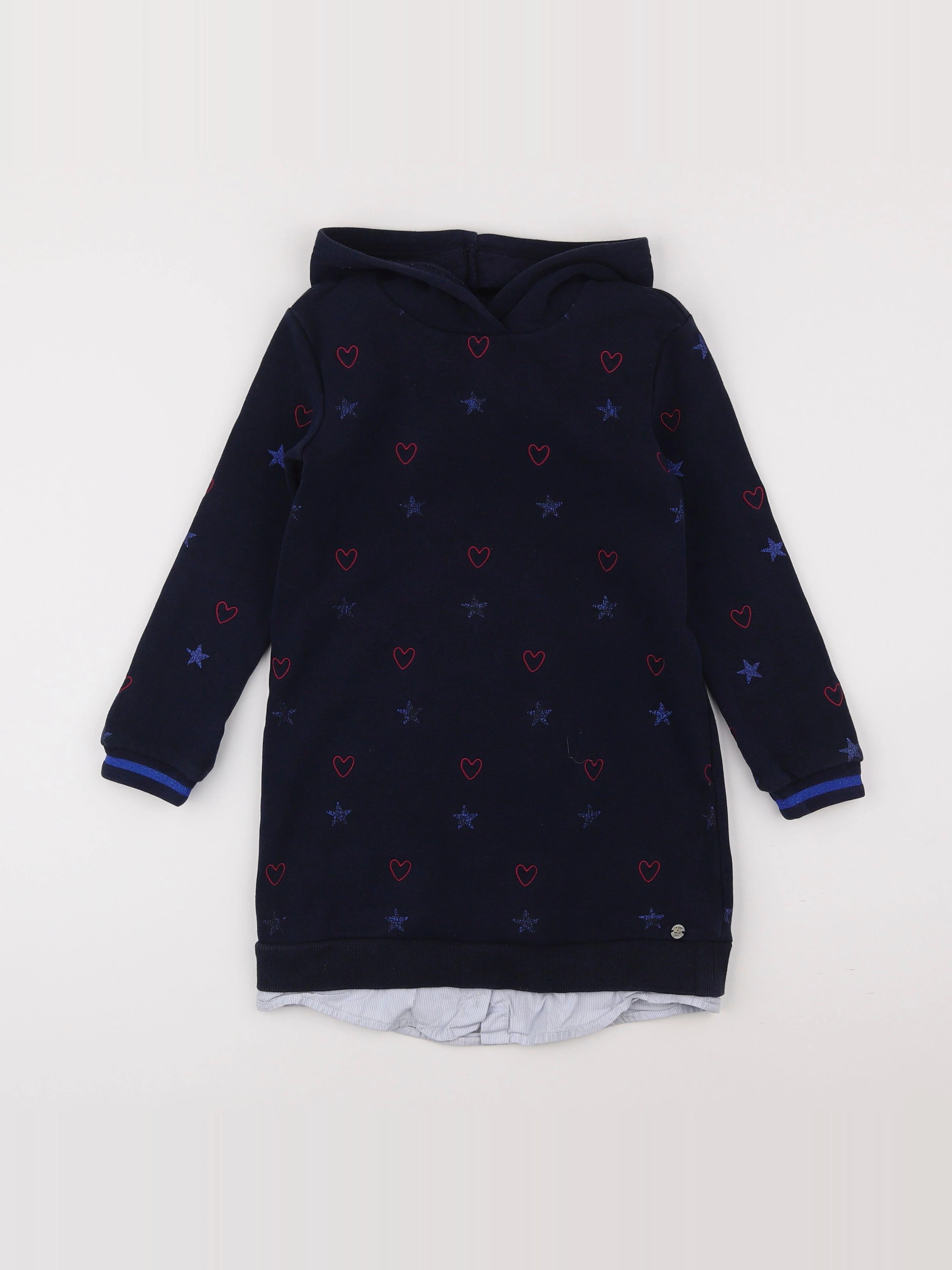 IKKS - robe bleu - 6 ans