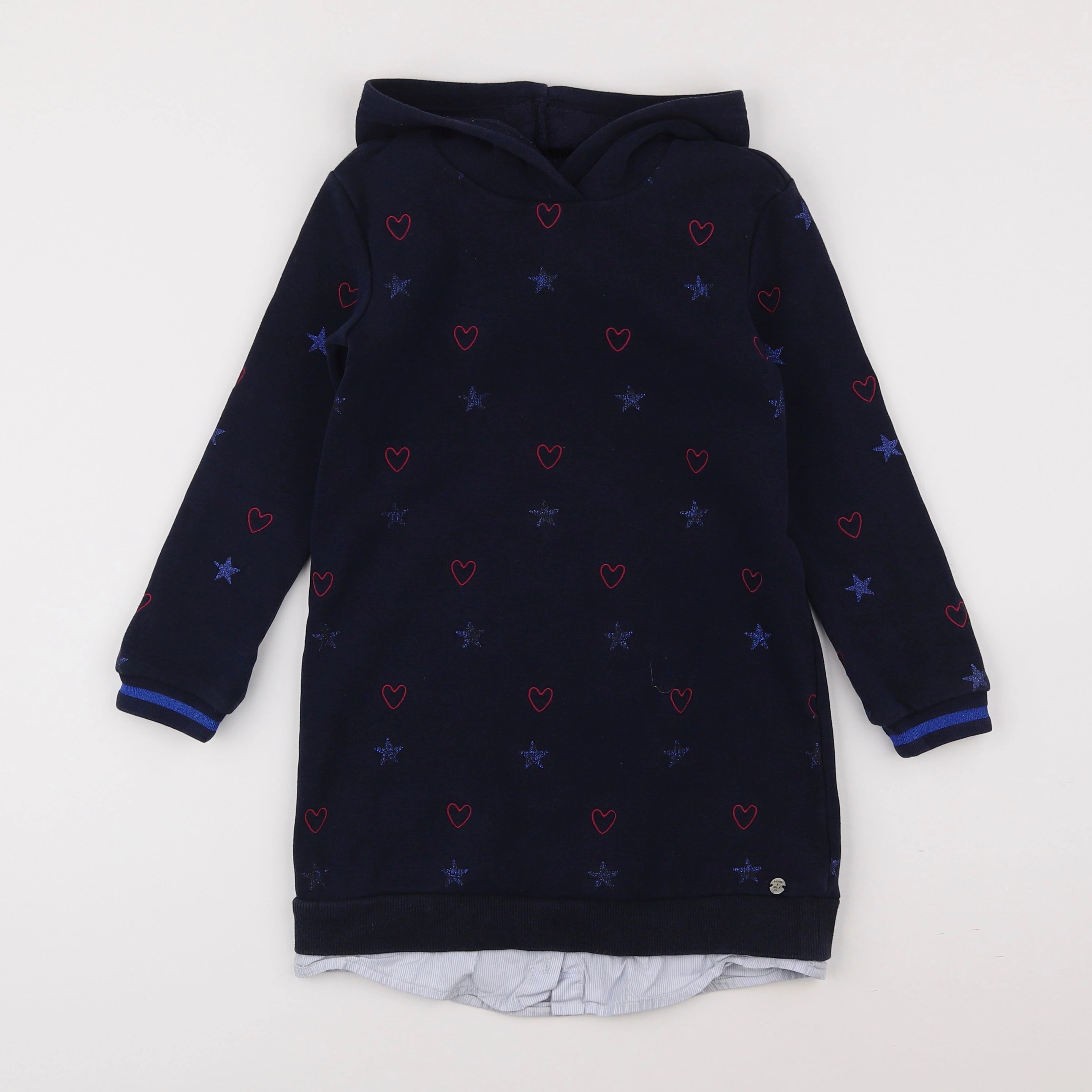 IKKS - robe bleu - 6 ans