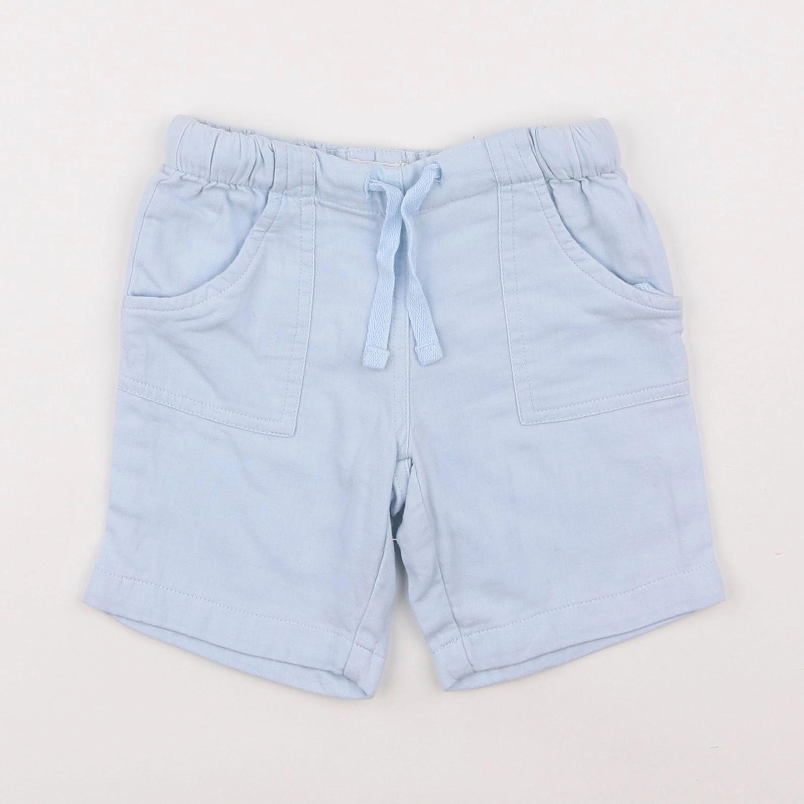 Boutchou - short bleu - 6 mois