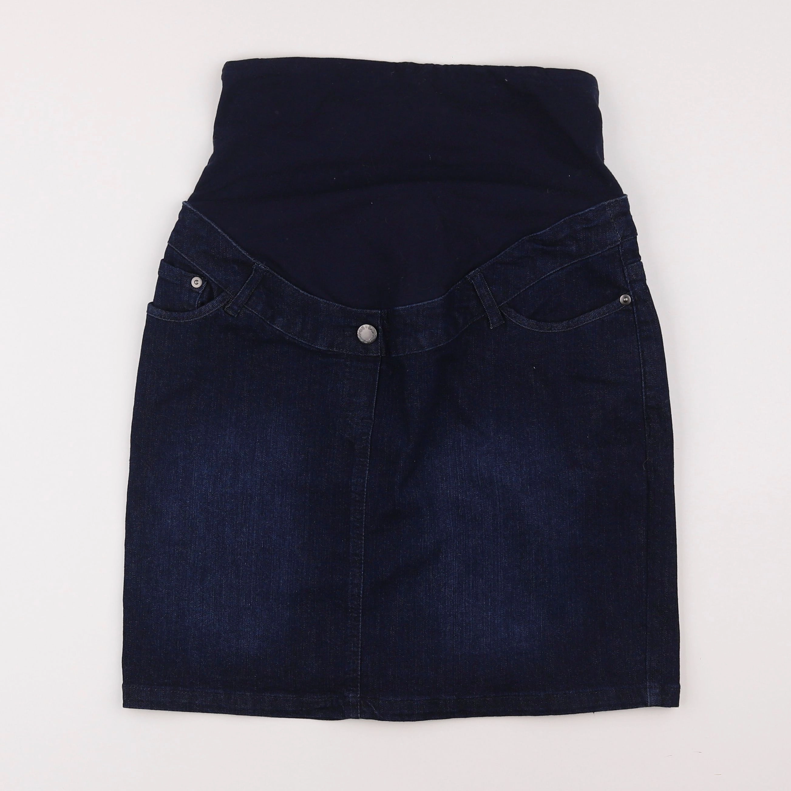 Vertbaudet - jupe grossesse bleu - 36