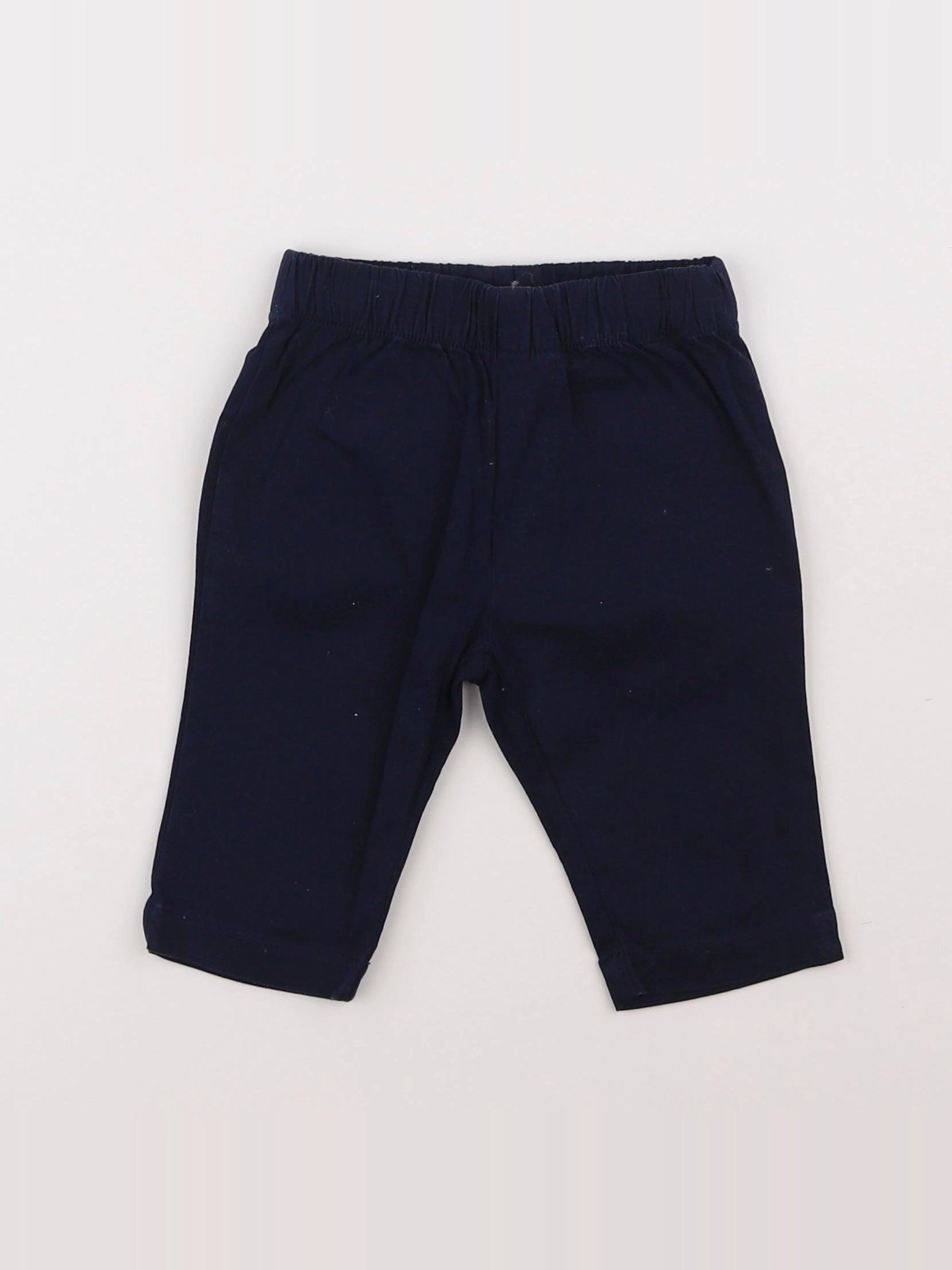 Jacadi - pantalon bleu - 6 mois