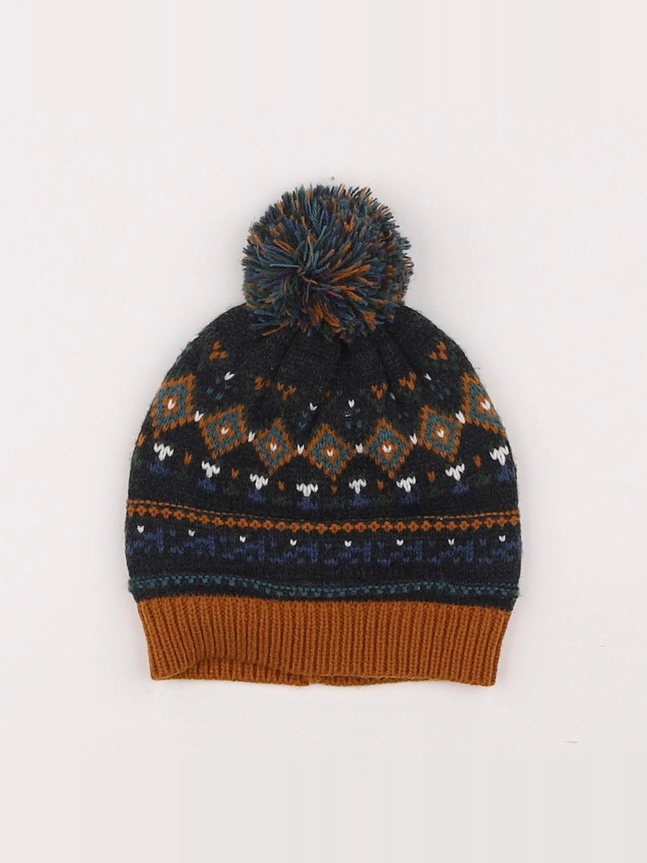 Vertbaudet - bonnet gris - 2/3 ans