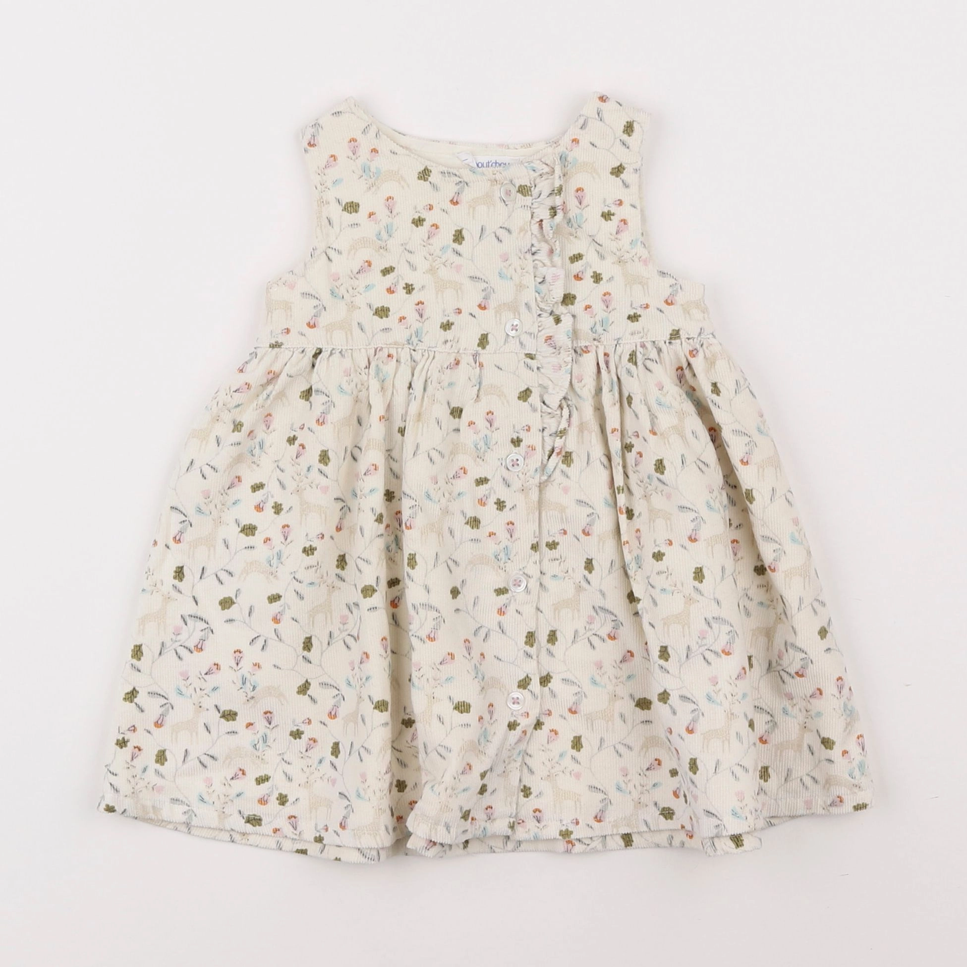 Boutchou - robe beige - 3 mois
