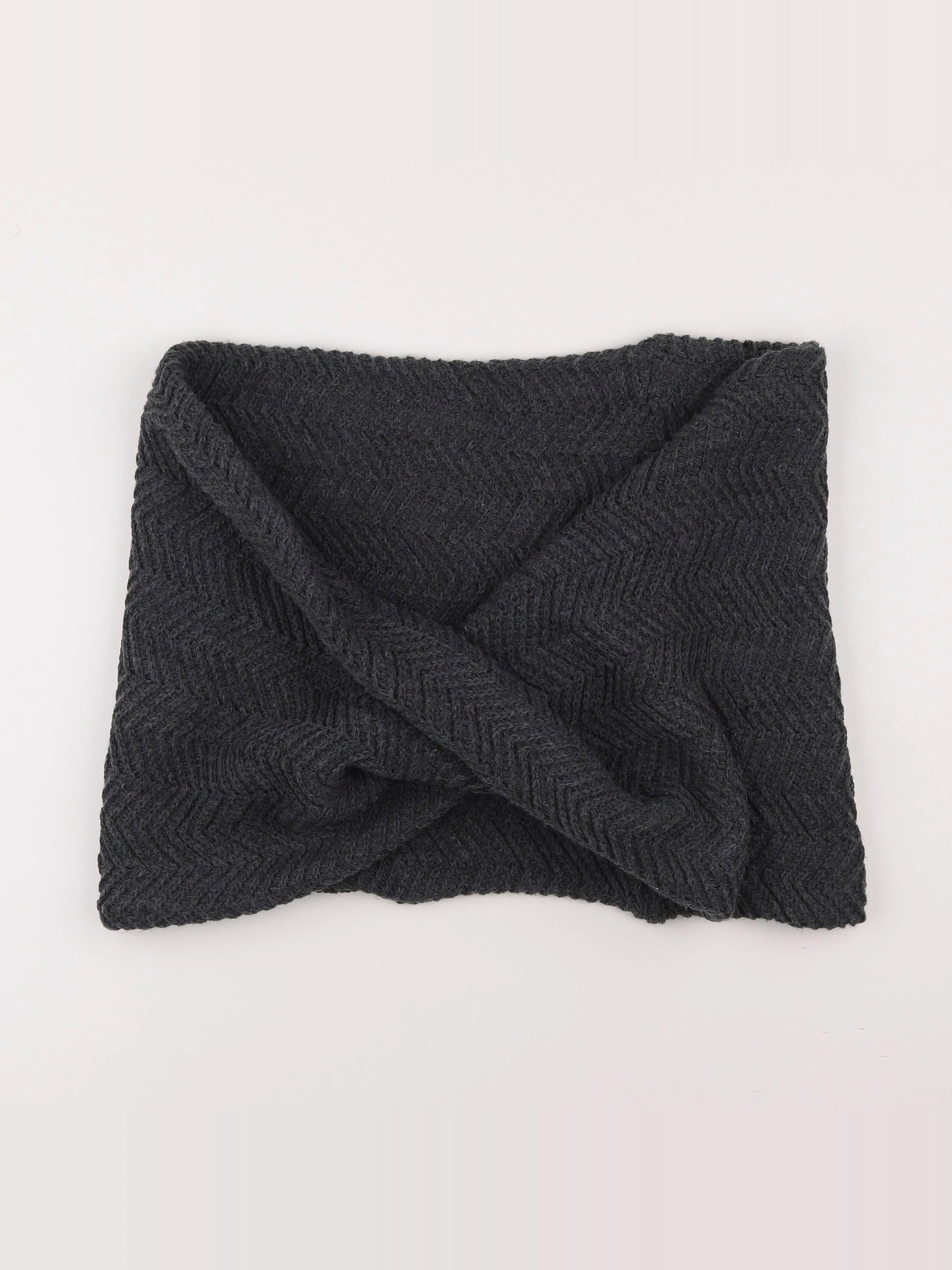 IKKS - tour de cou gris - 10/16 ans