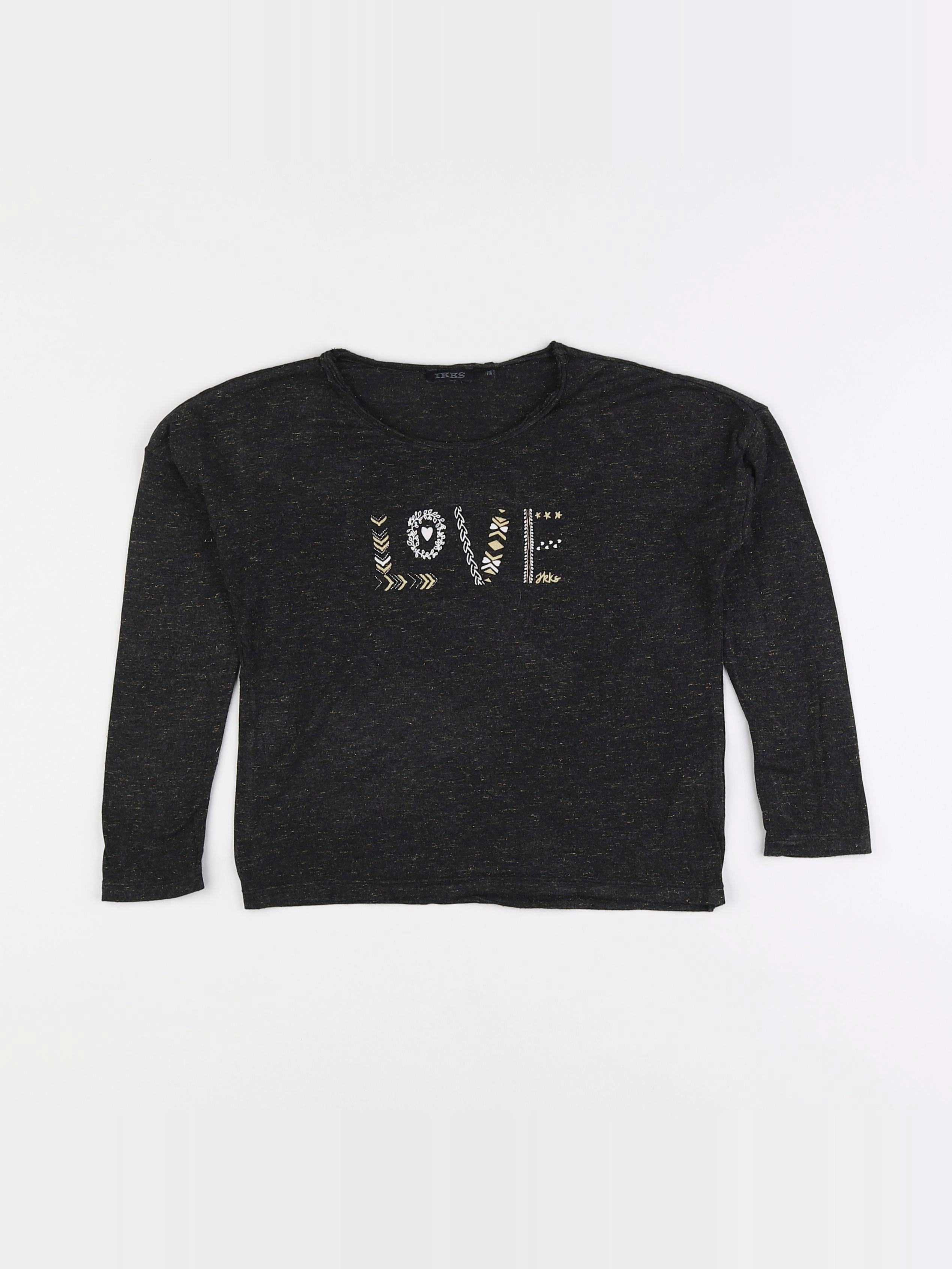 IKKS - tee-shirt gris - 6 ans