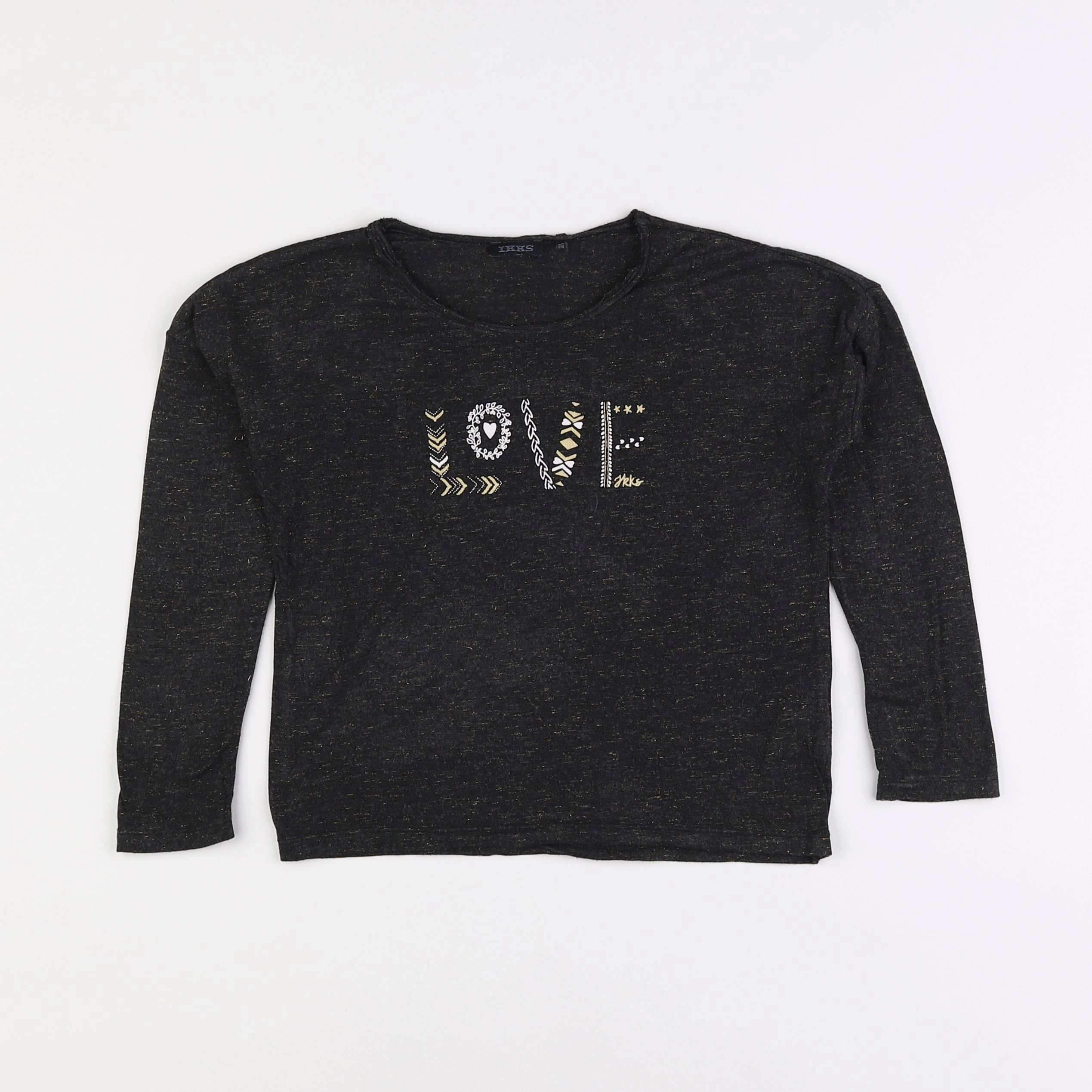 IKKS - tee-shirt gris - 6 ans