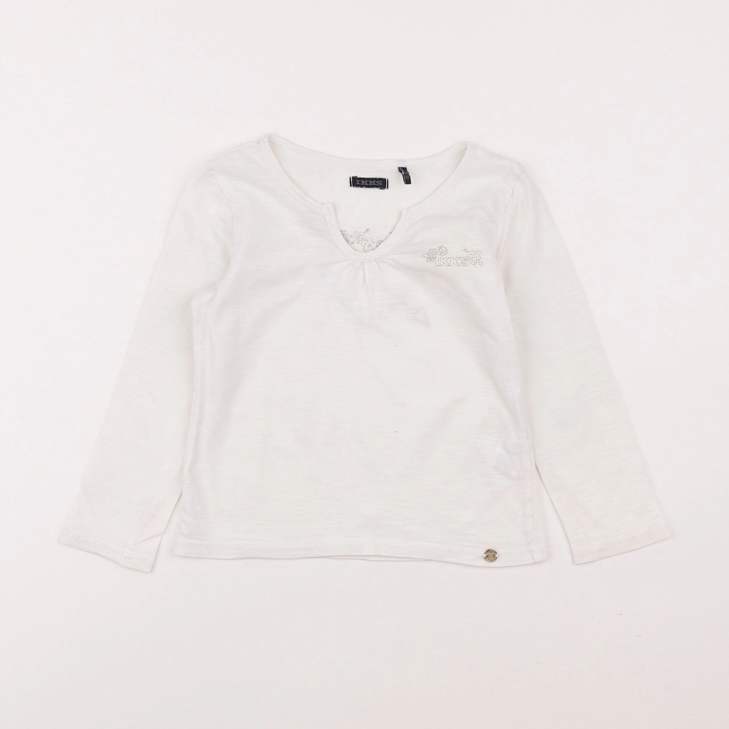 IKKS - tee-shirt imprimé au dos blanc - 3 ans
