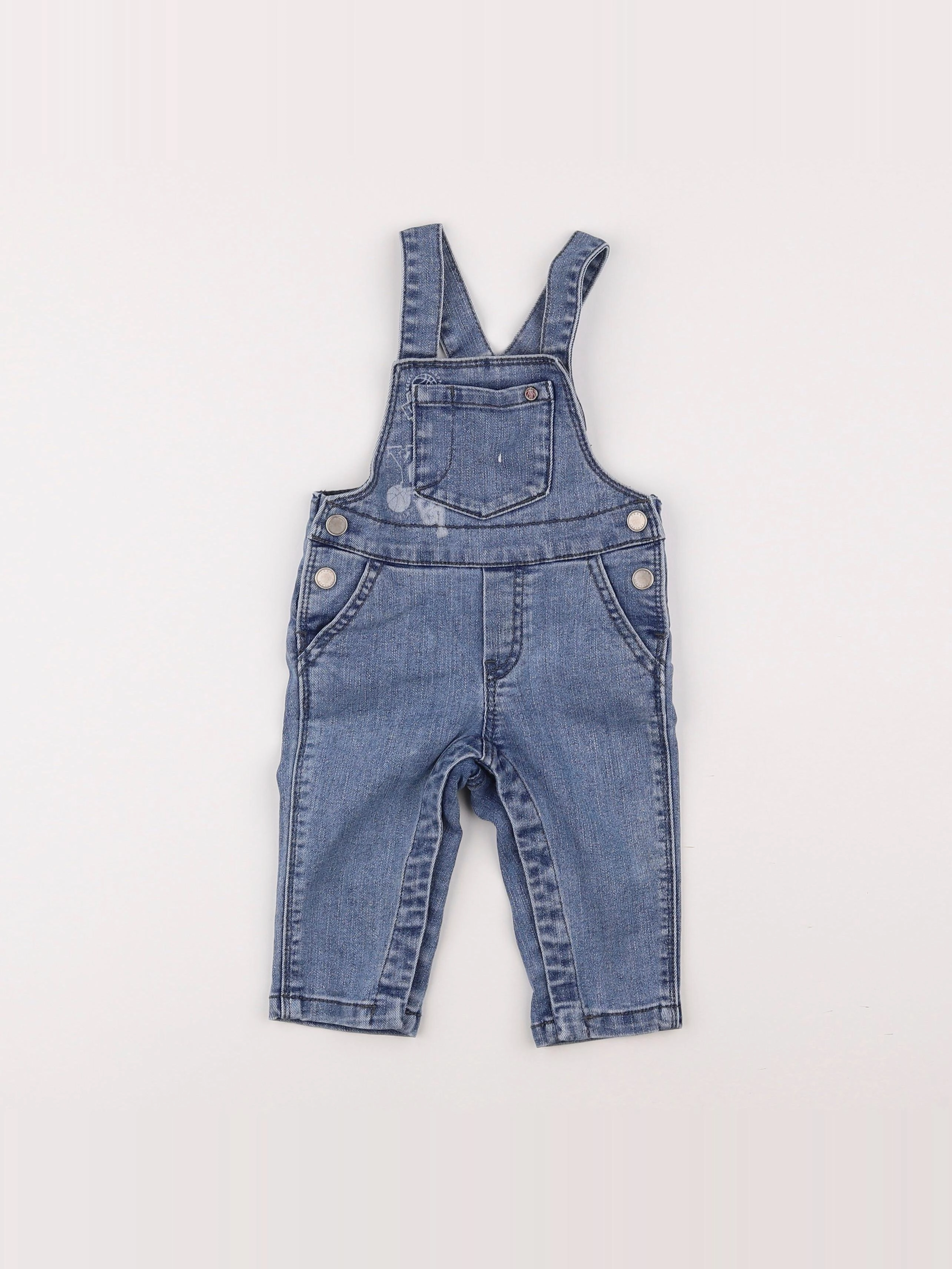IKKS - salopette bleu - 6 mois