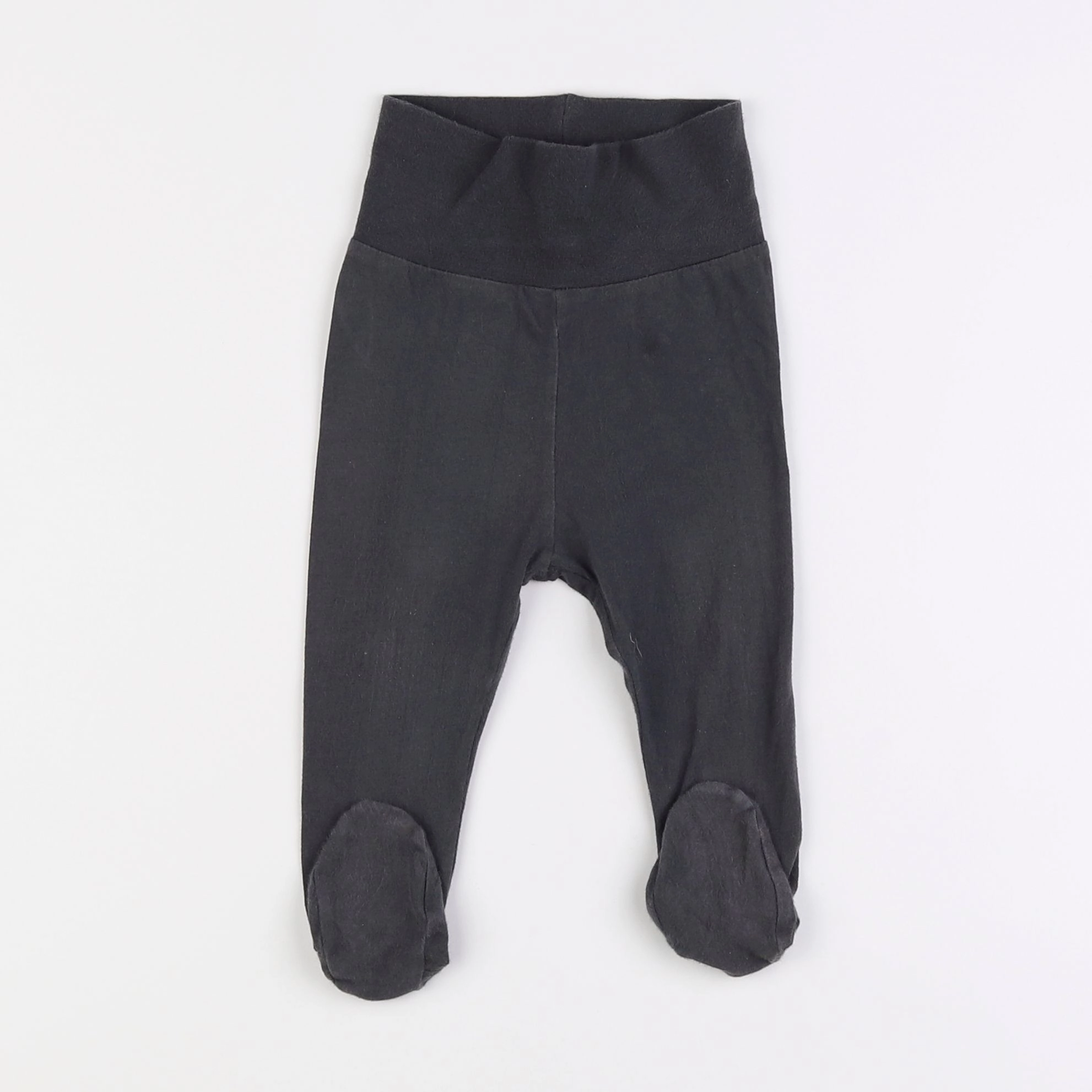 H&M - legging gris - 3/6 mois