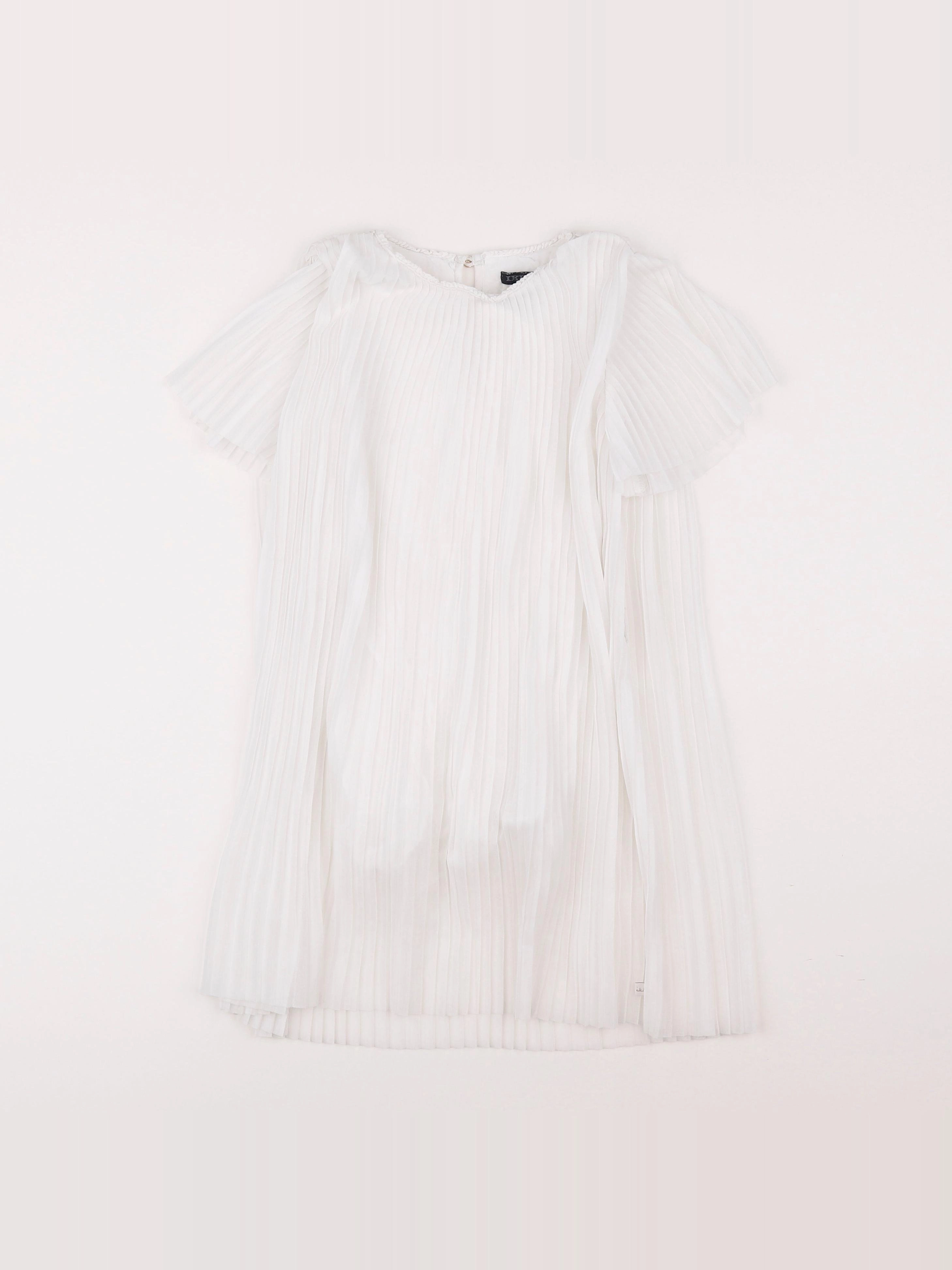 IKKS - robe blanc - 6 ans