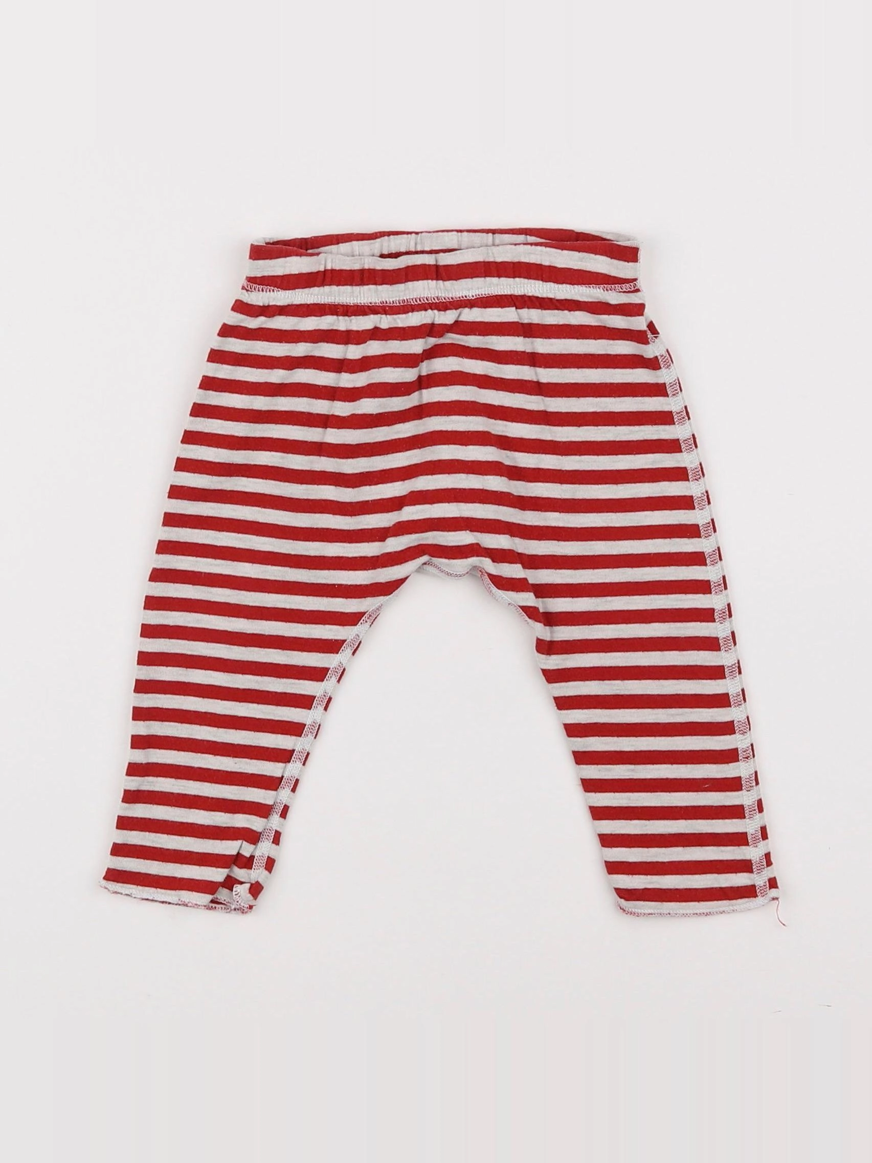 Petit Bateau - legging rouge - 6 mois