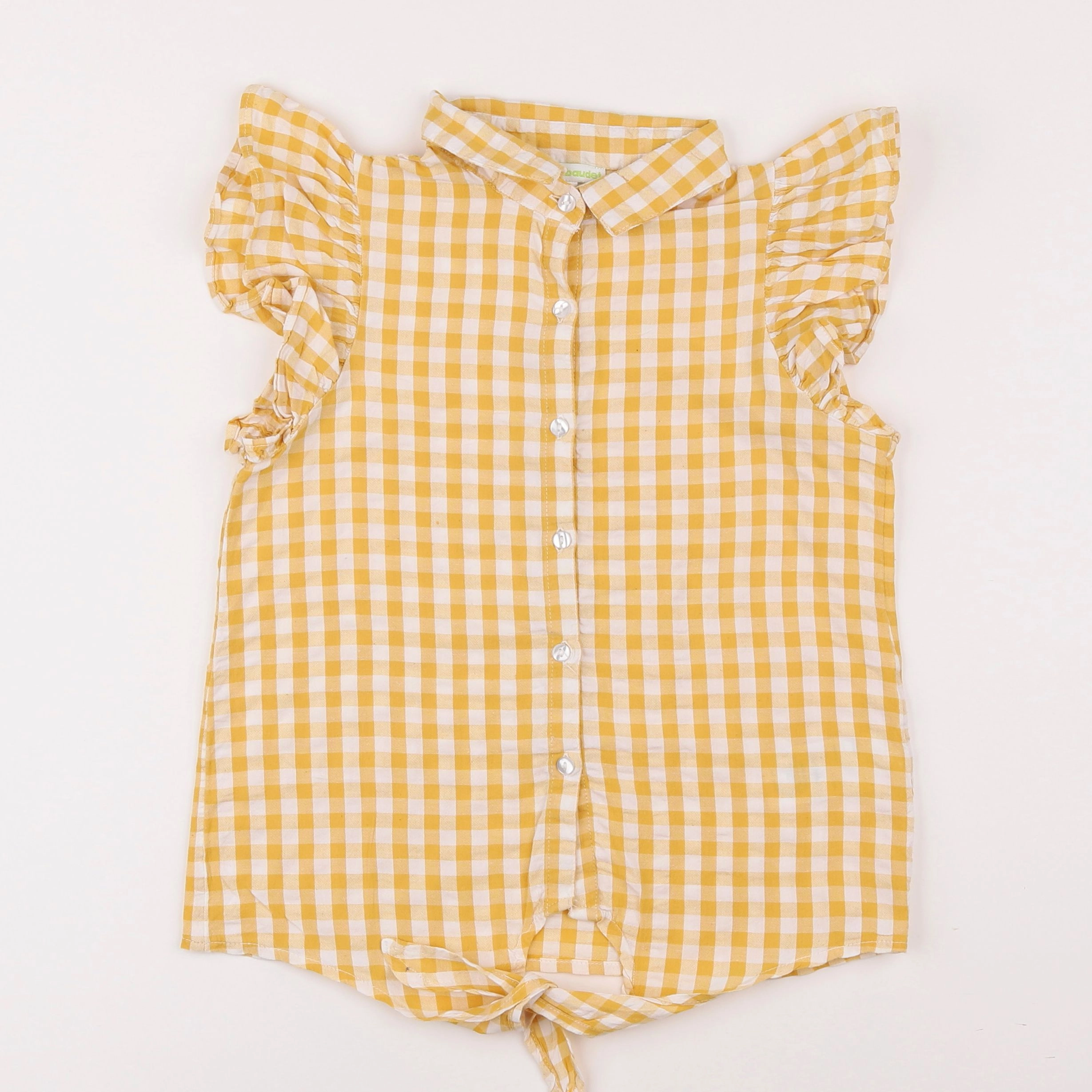 Vertbaudet - blouse jaune - 9 ans