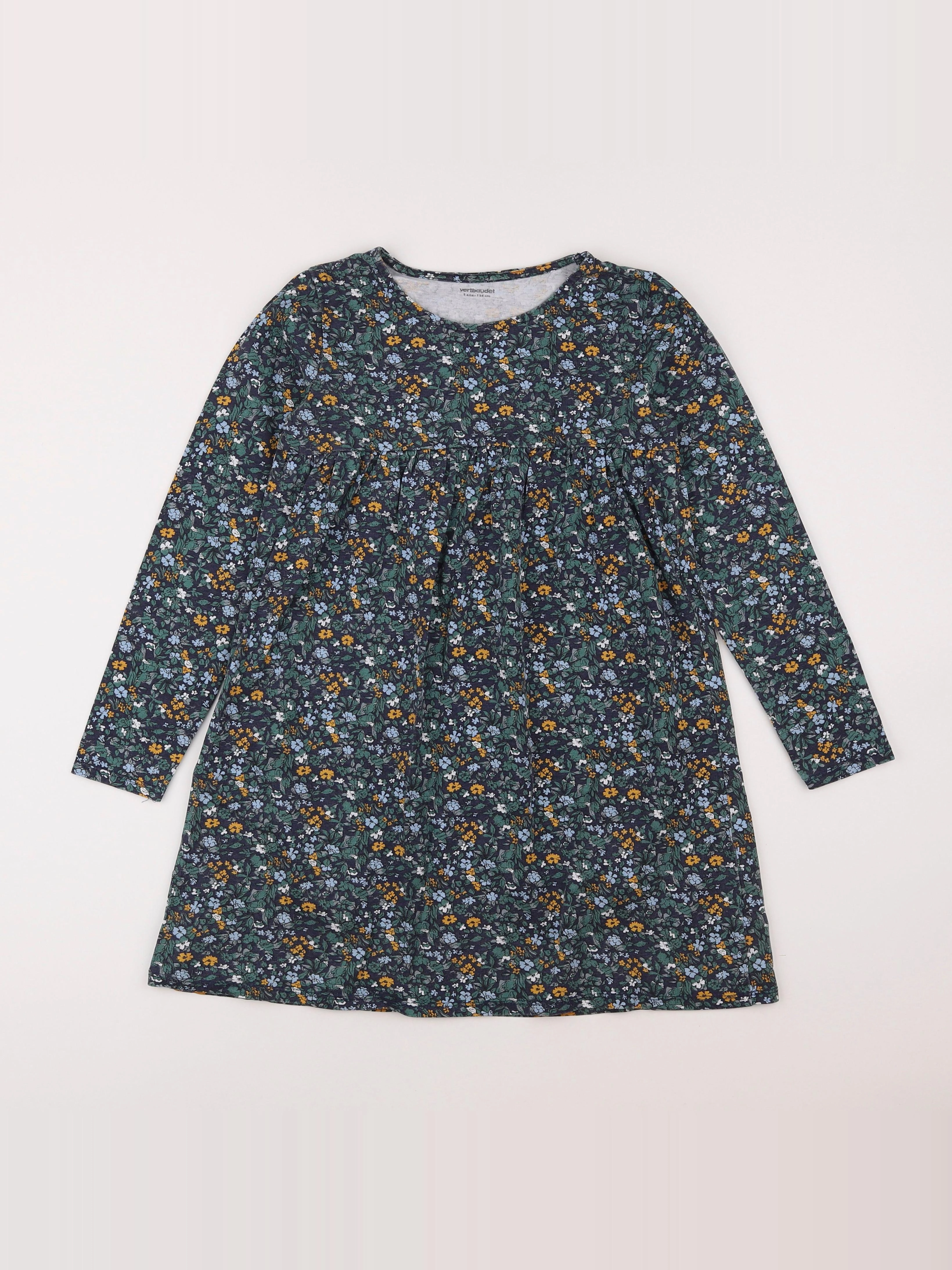 Vertbaudet - robe multicolore - 9 ans