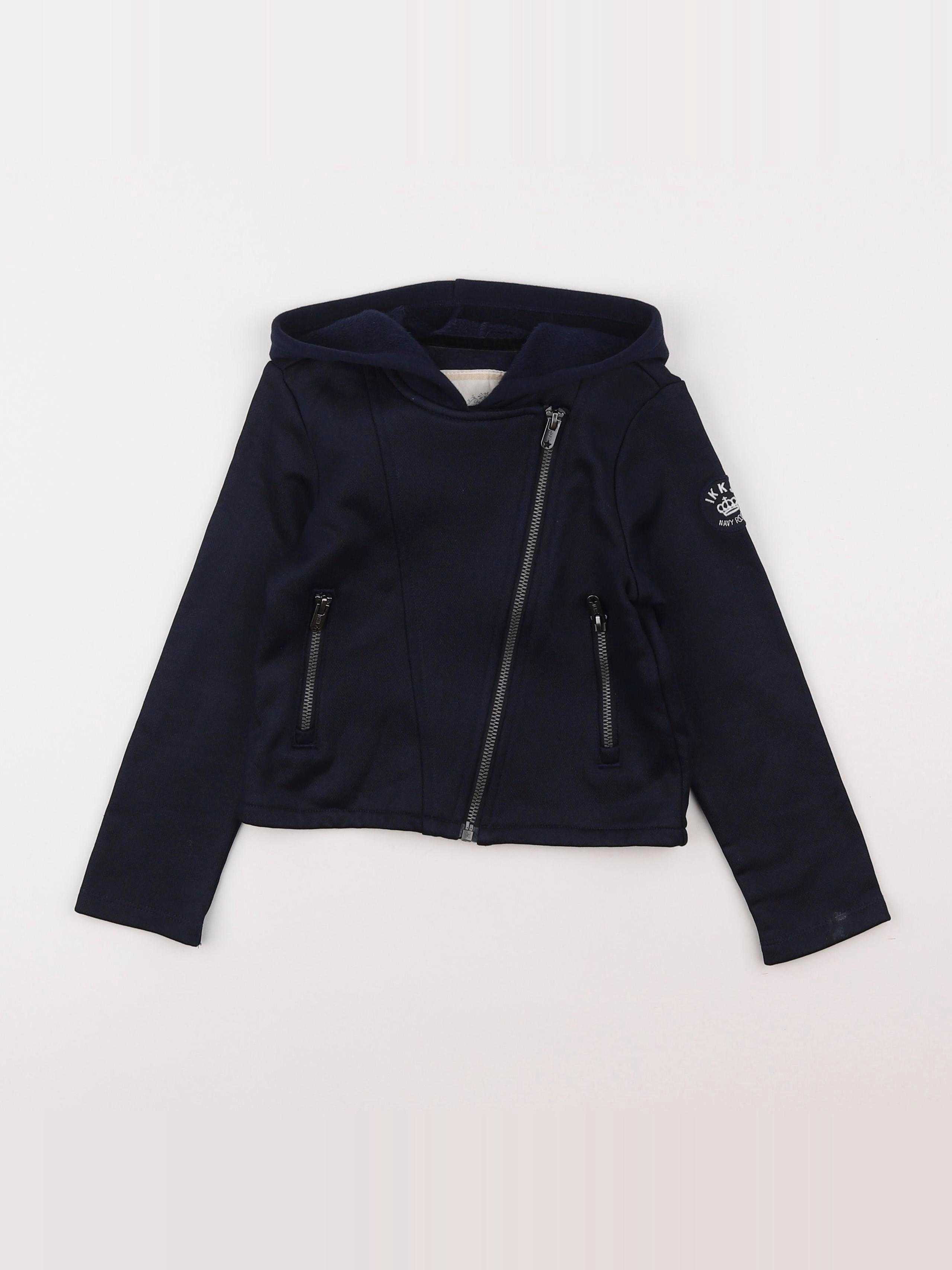 IKKS - veste bleu - 5 ans