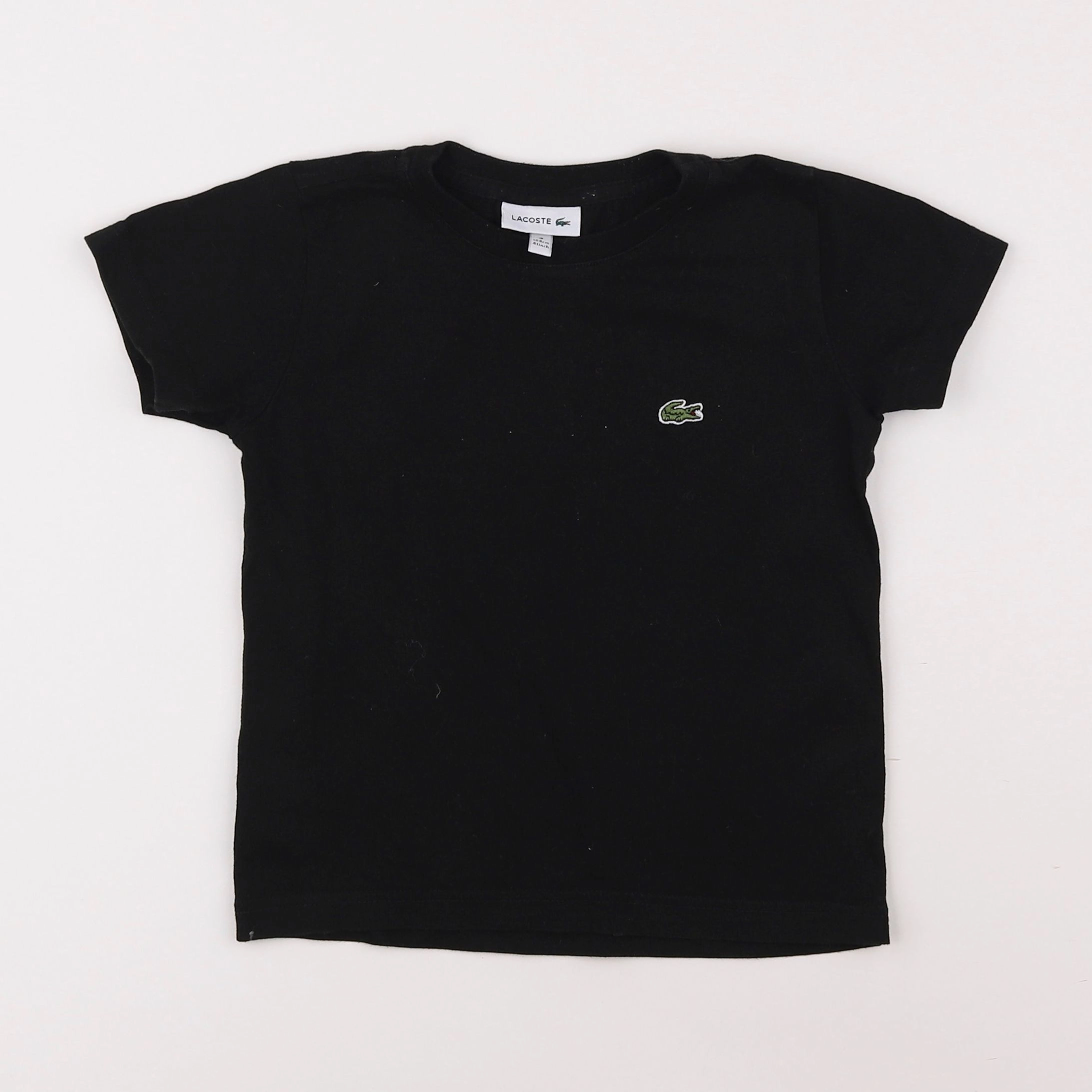 Lacoste - tee-shirt noir - 4 ans