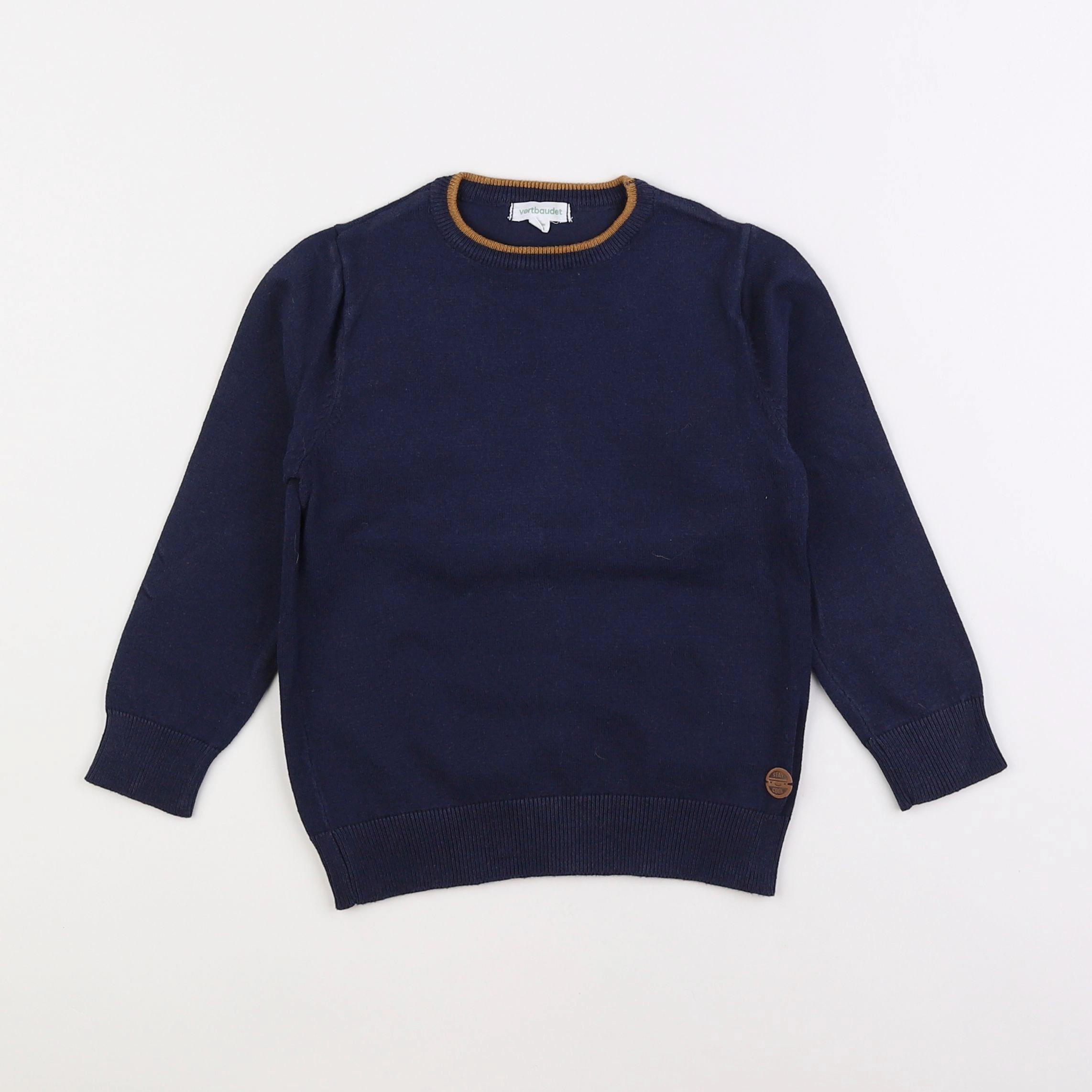 Vertbaudet - pull bleu - 4 ans